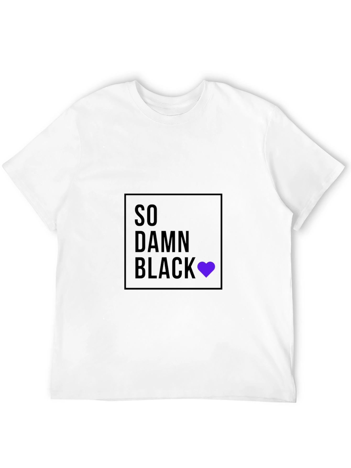 Black So Damn Black Graphic Tee view 12