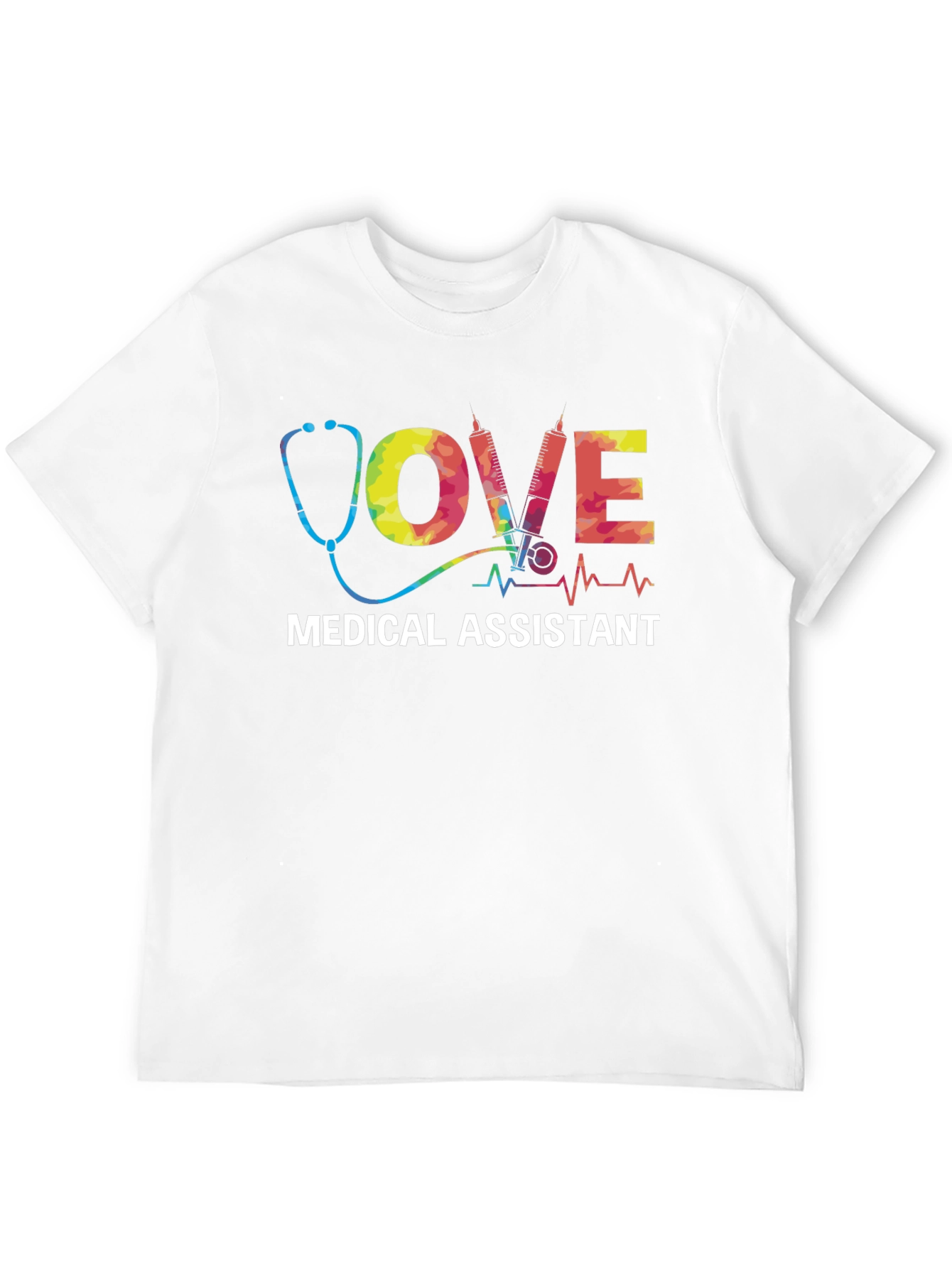 Black Medical Assistant Love T-Shirt view 12