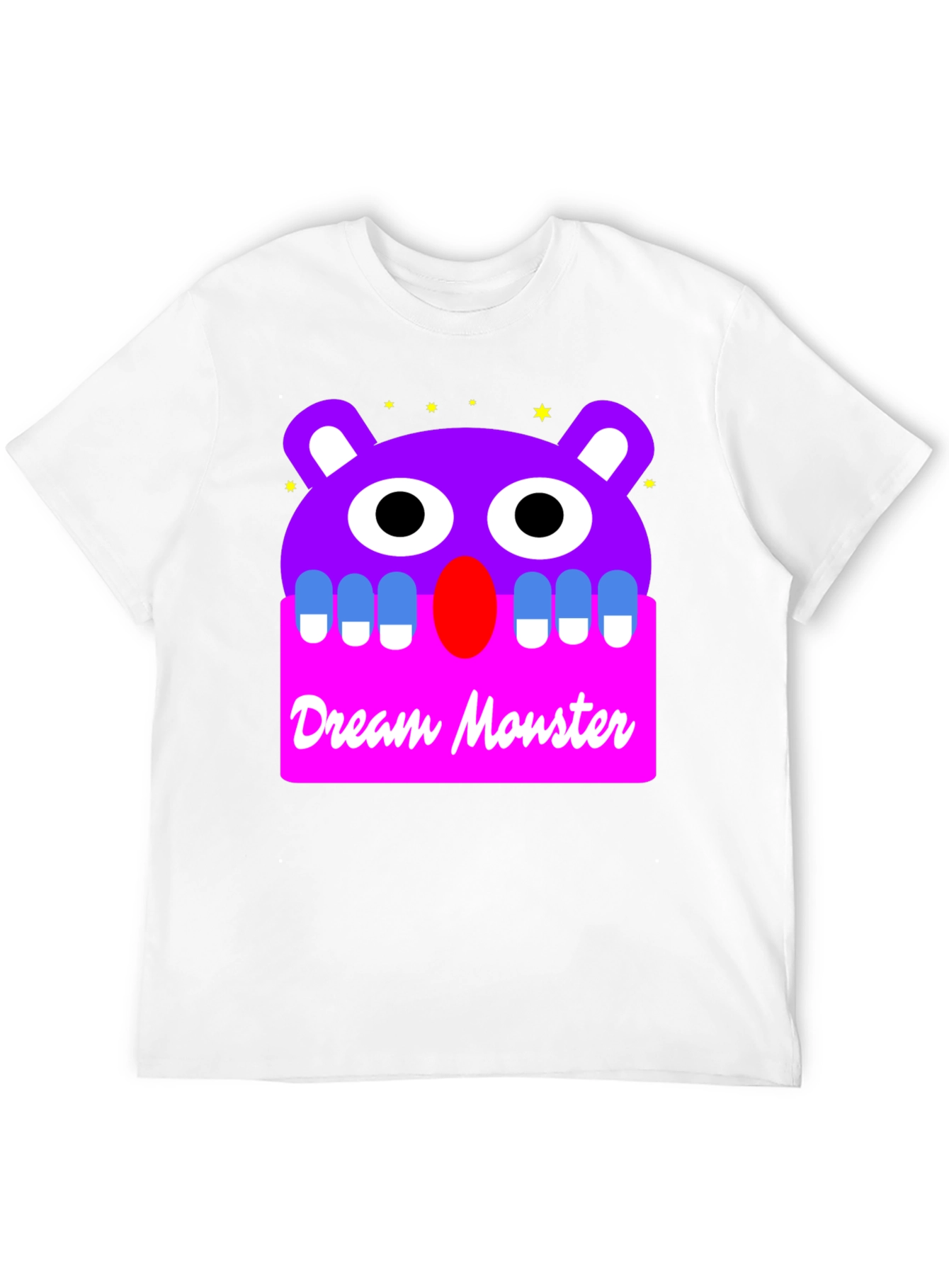 Black Dream Monster Graphic T-Shirt view 12