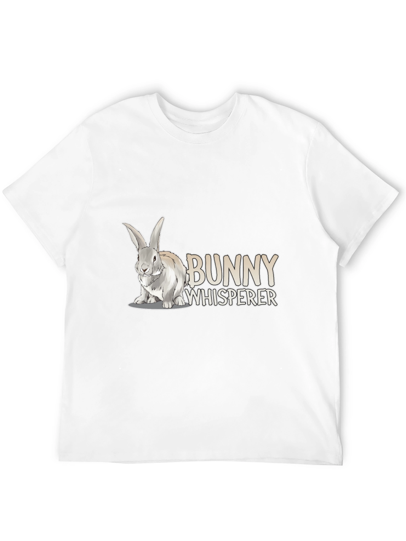 Black Bunny Whisperer Graphic T-Shirt view 12