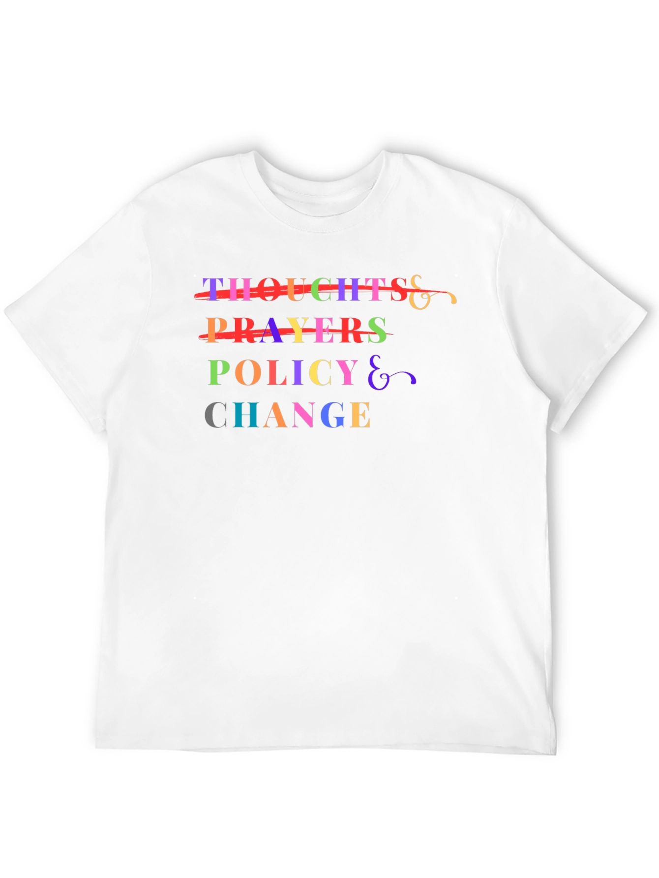 Black Policy Change T-Shirt - Activism Tee view 12