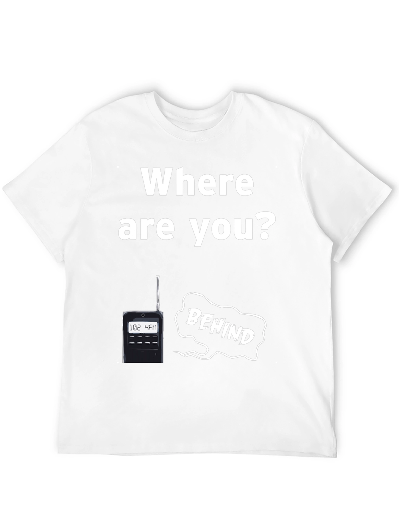 Black Where Are You? T-Shirt Paranormal Ghost Hunter Tee view 12