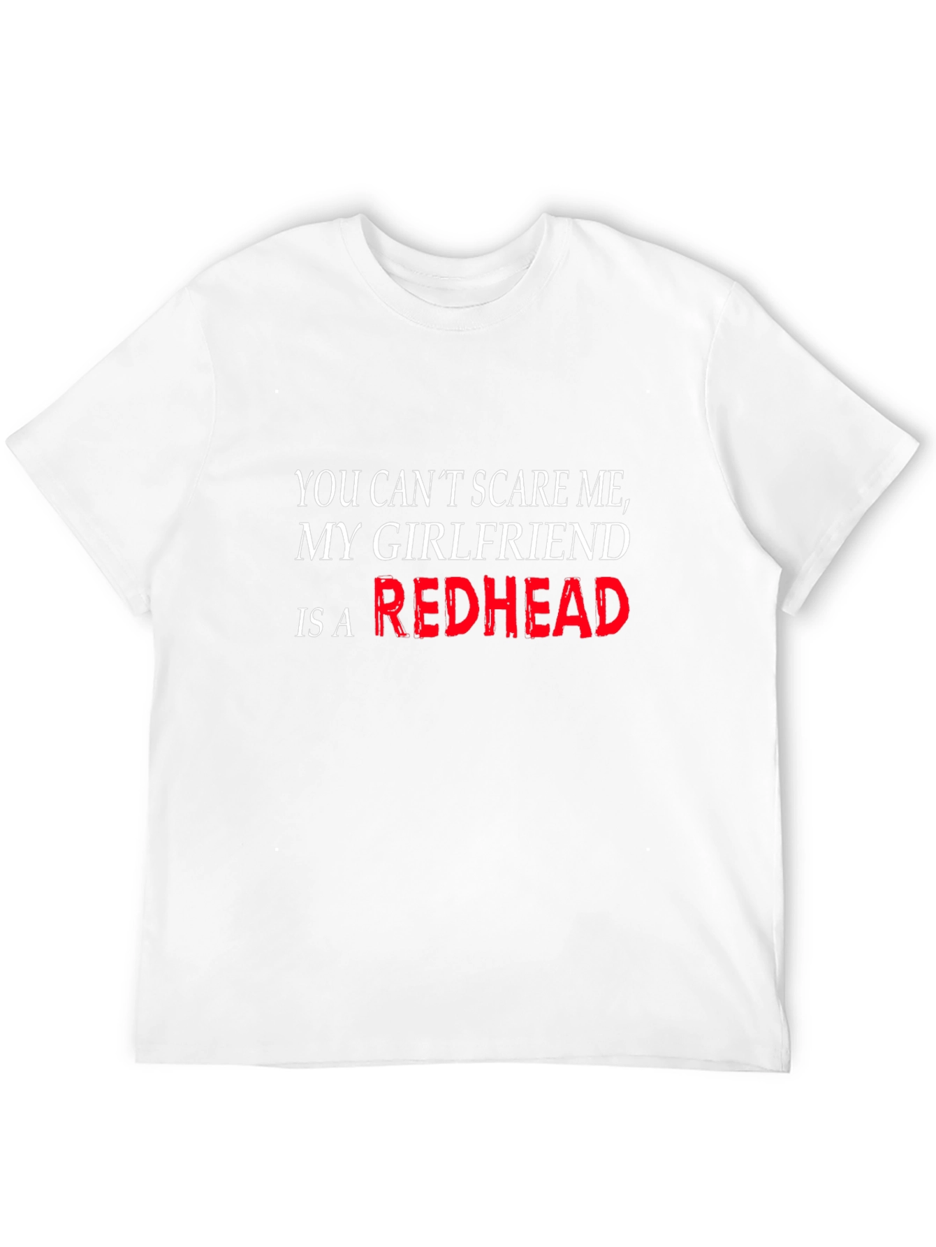 Black Funny "Redhead Girlfriend" Graphic Tee view 12