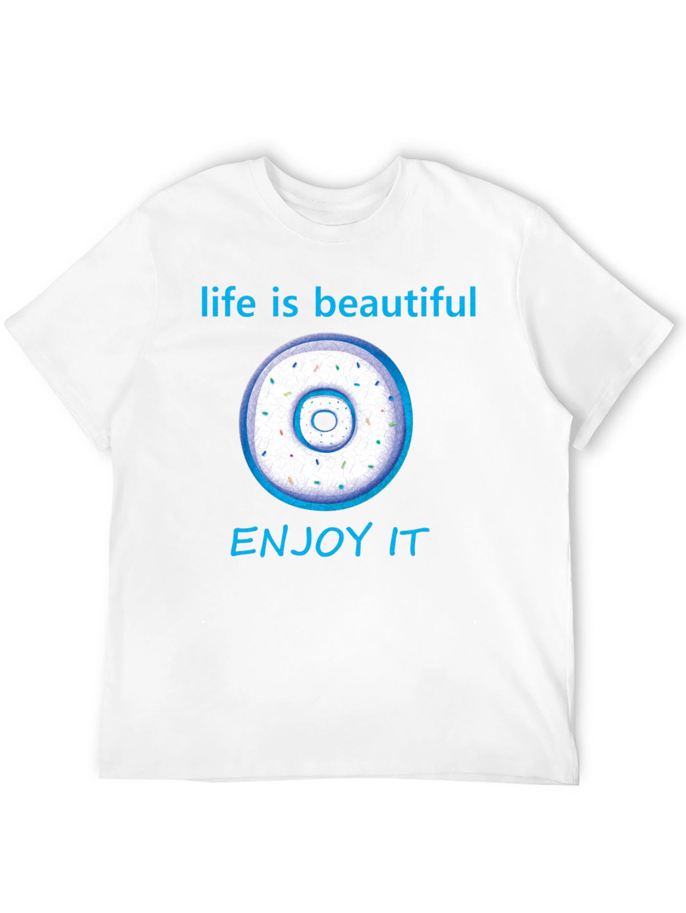 Black Life is Beautiful Donut Graphic Tee view 12