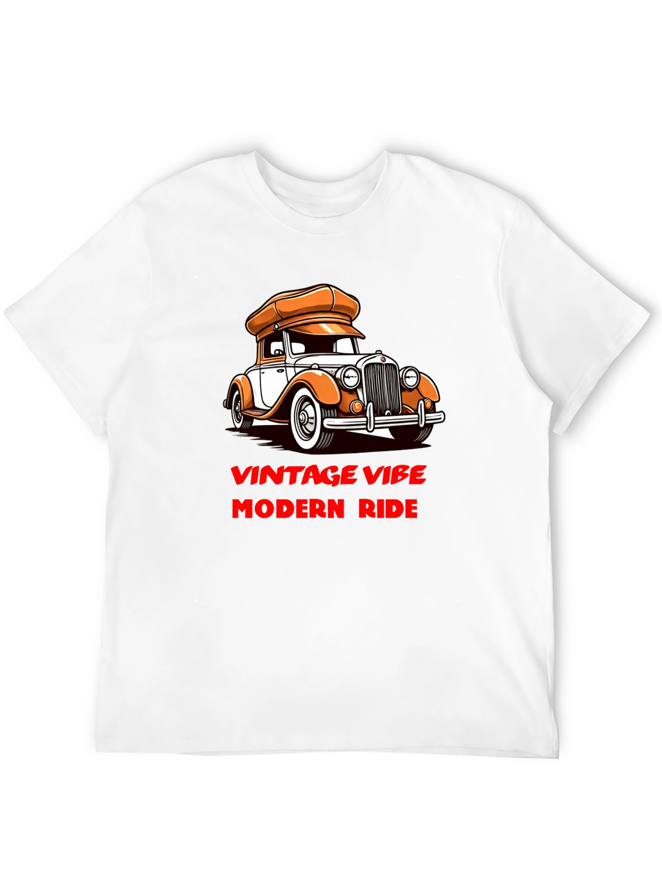 Black Vintage Car Graphic Tee - Modern Ride view 12