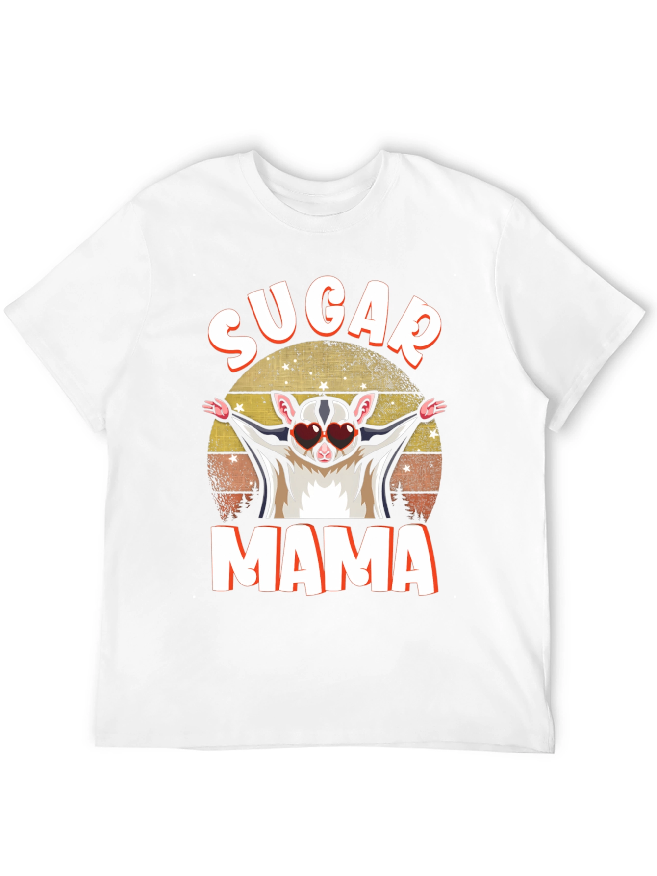 Black Sugar Mama Sugar Glider T-Shirt view 12