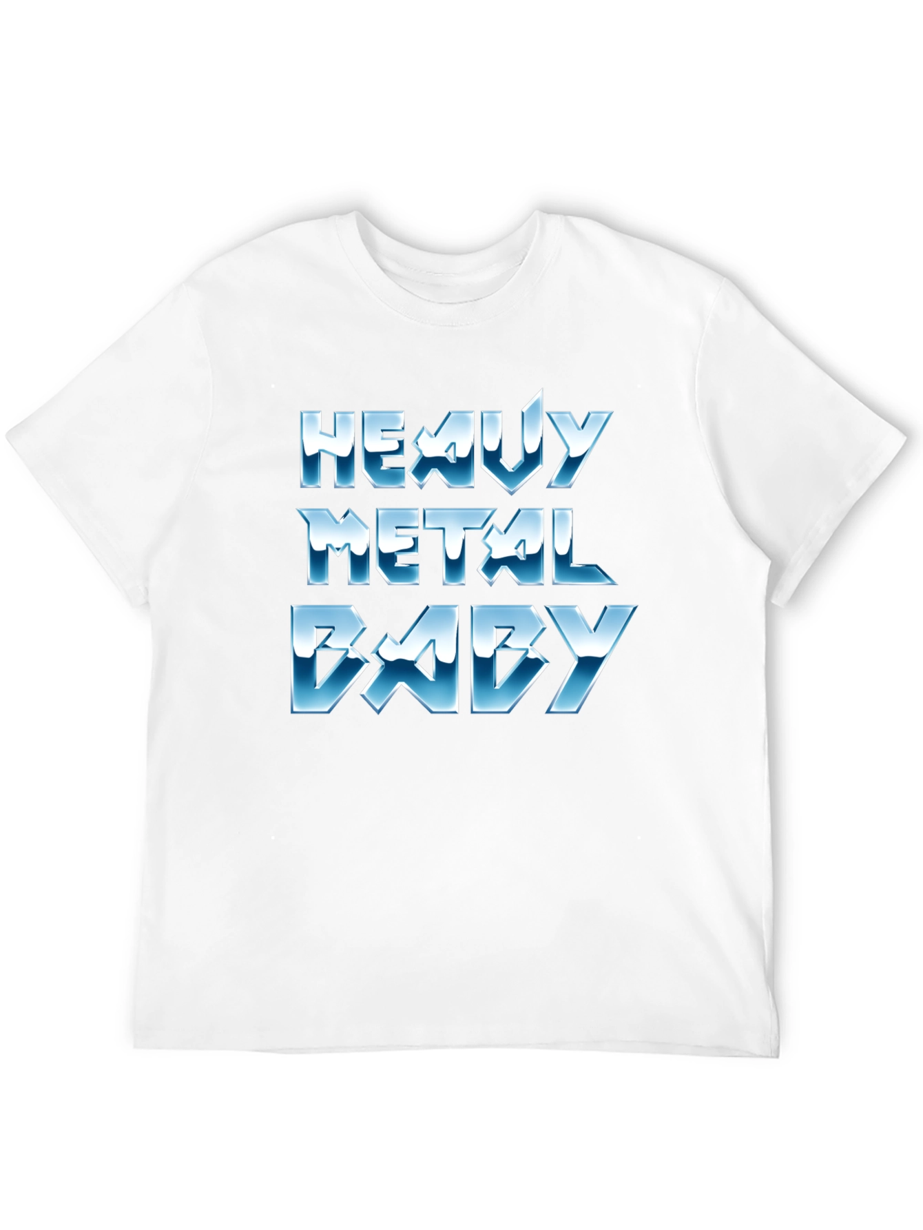 Black Heavy Metal Baby Black T-Shirt view 12