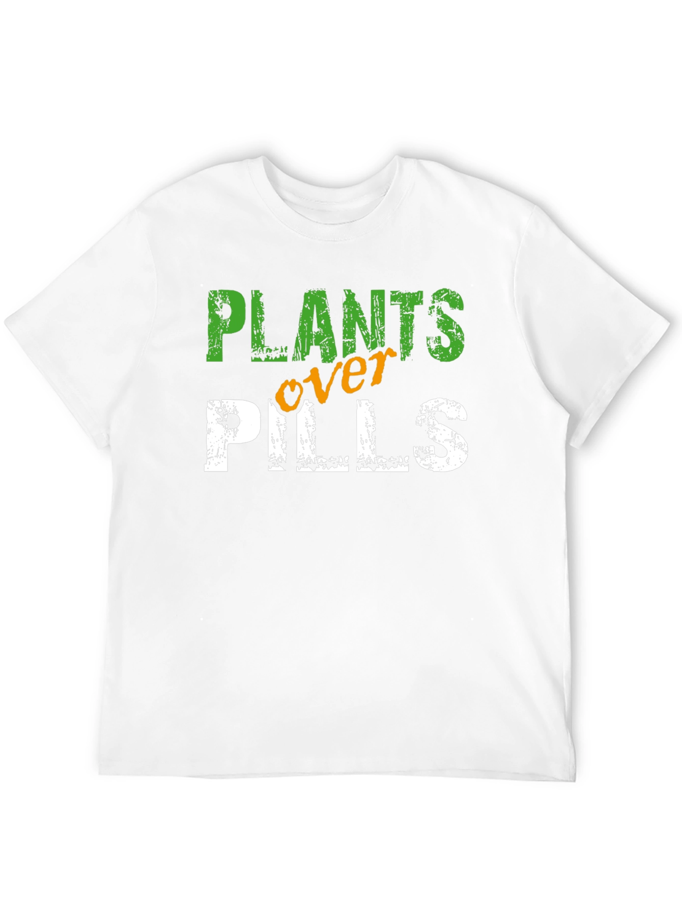Black Plants Over Pills T-Shirt view 12