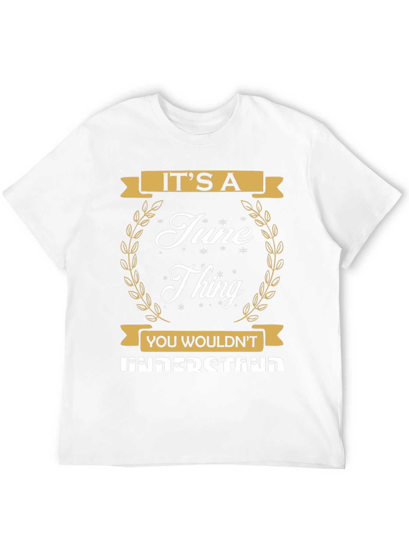 Black It's a June Thing T-Shirt view 12