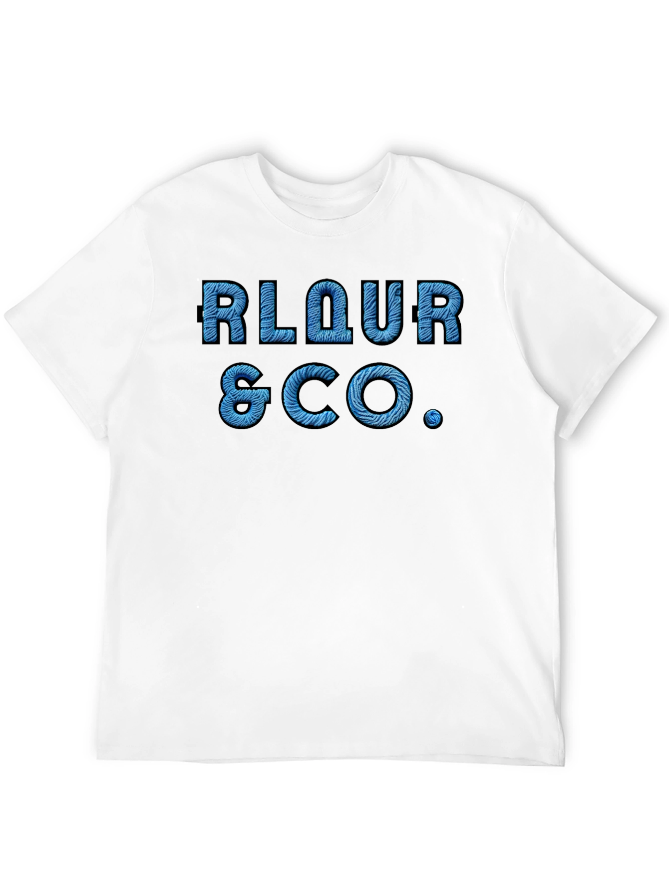 Black RLQUR & CO. Graphic Tee - Black view 12