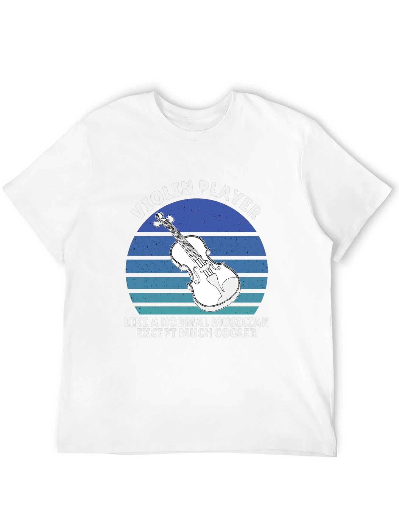 Black Violin Player T-Shirt - Cool Musician Graphic Tee view 12