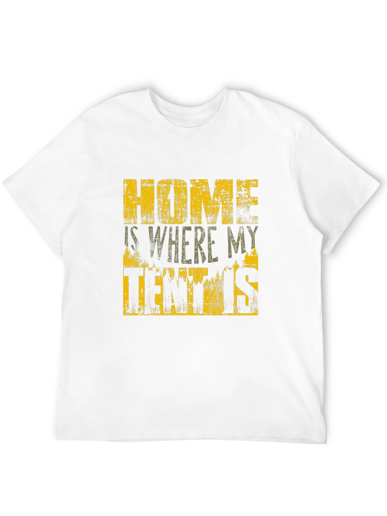 Home is Where My Tent Is T-Shirt - Camping Adventure Tee - 12