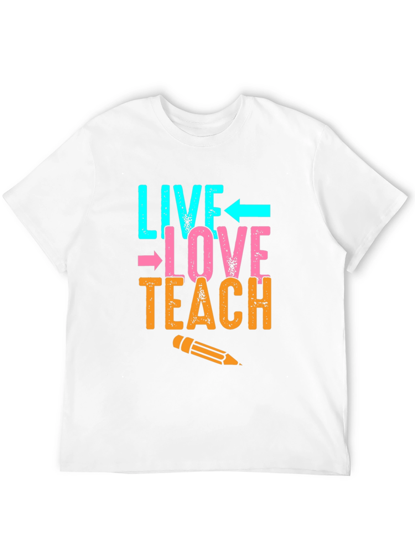 Black Live Love Teach T-Shirt - Teacher Appreciation Gift view 12