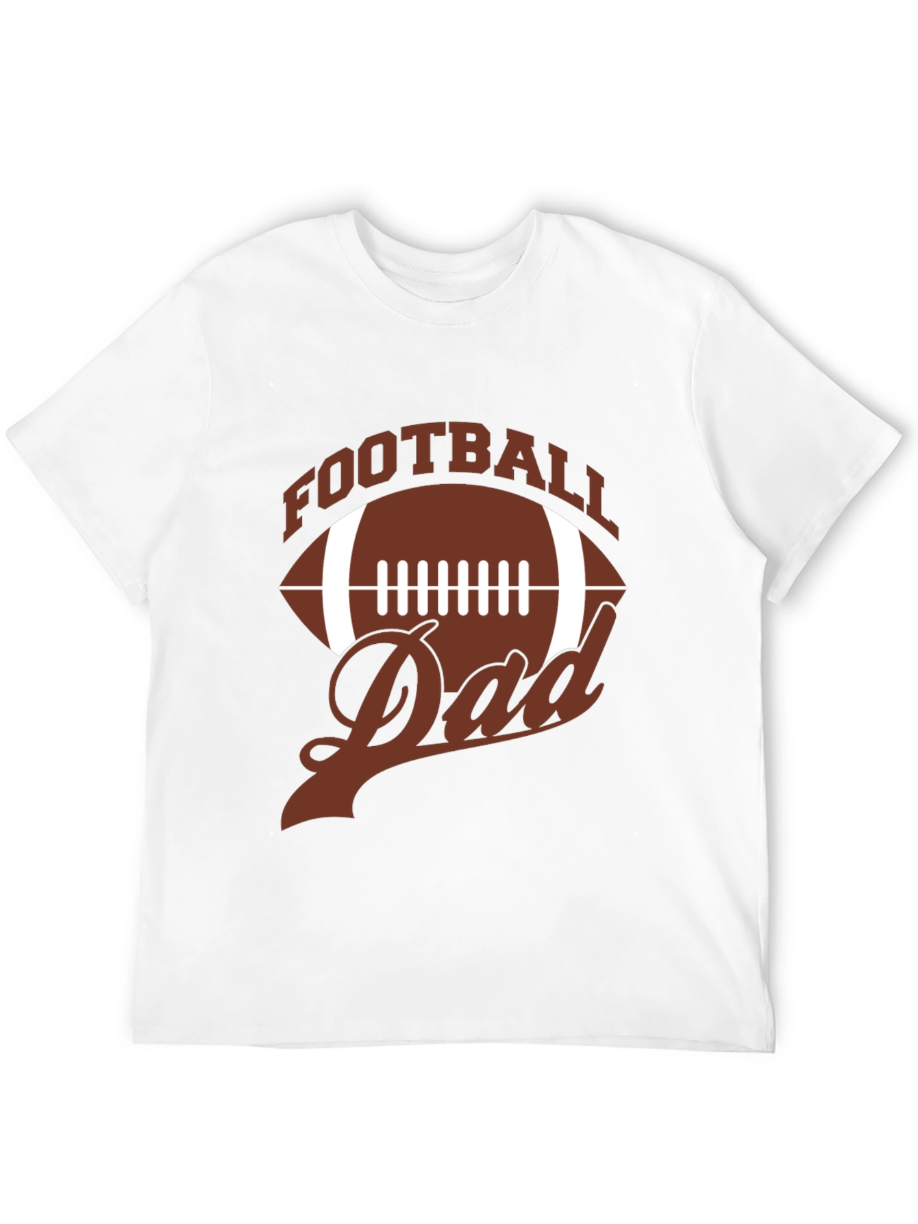 Black Football Dad T-Shirt - Perfect for Game Day view 12