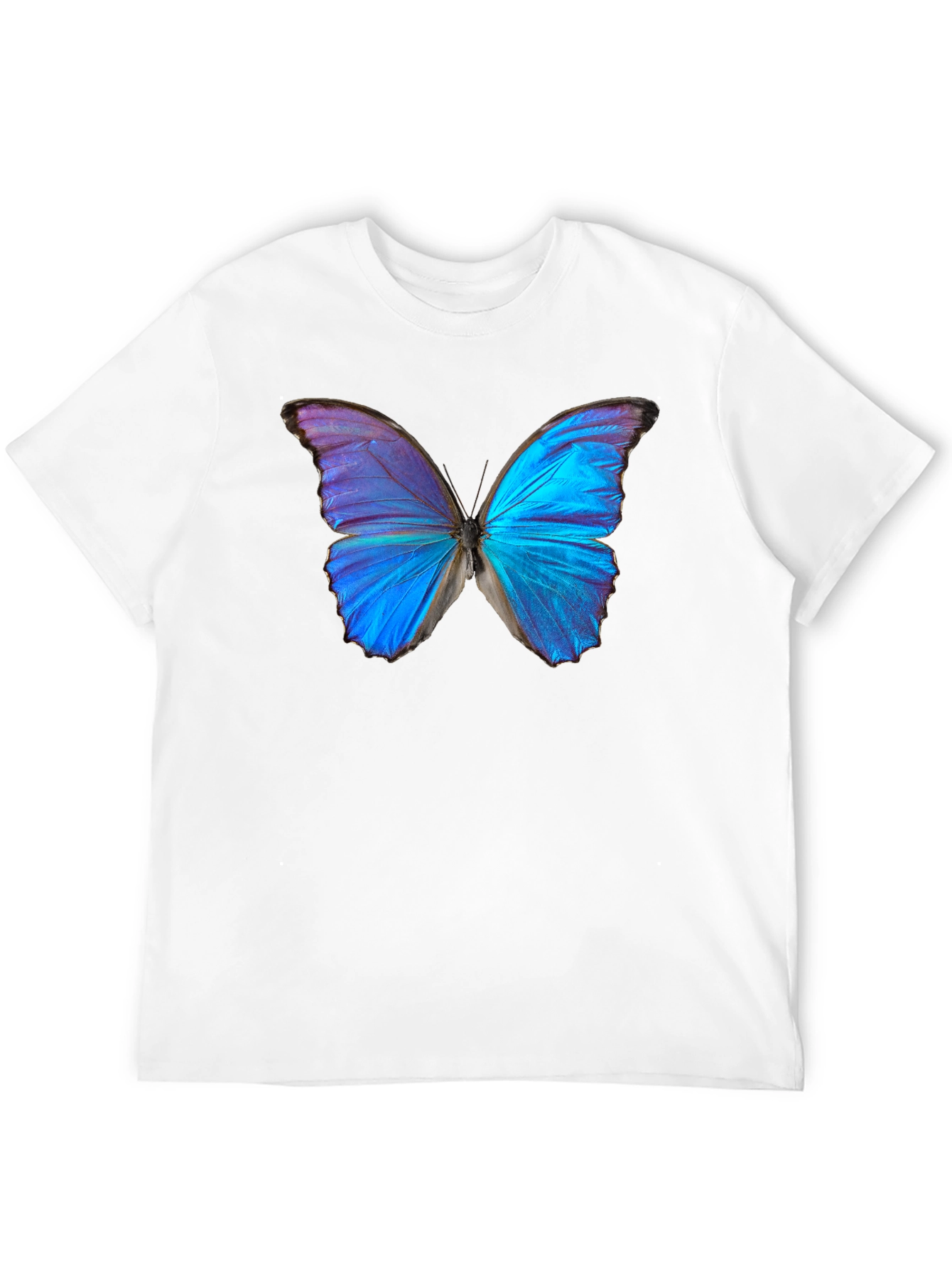 Black Butterfly Graphic Black T-Shirt view 12