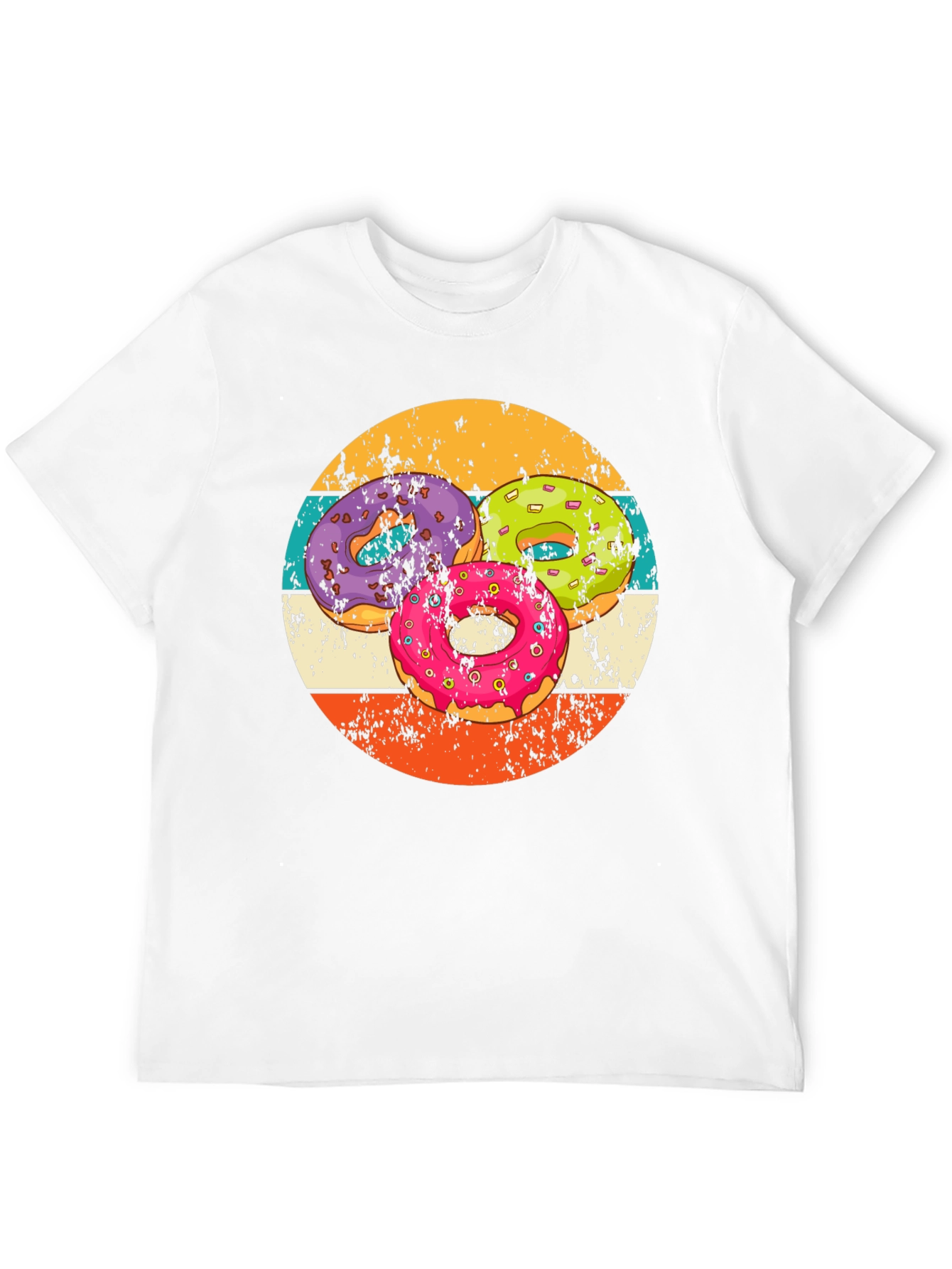 Retro Donut T-Shirt - Sweet Treat Design! - 12
