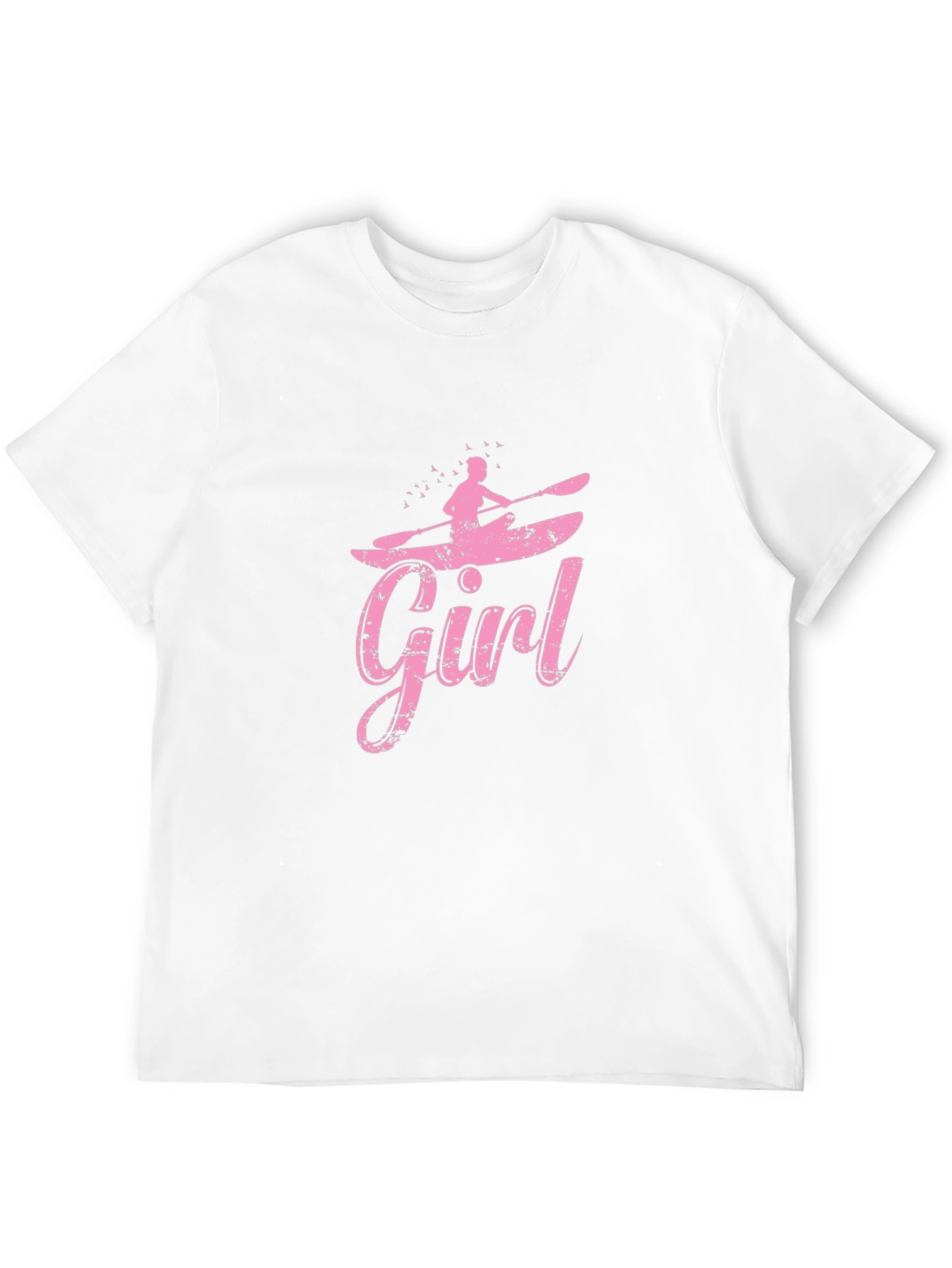 Black Girl Kayaking Black T-Shirt view 12
