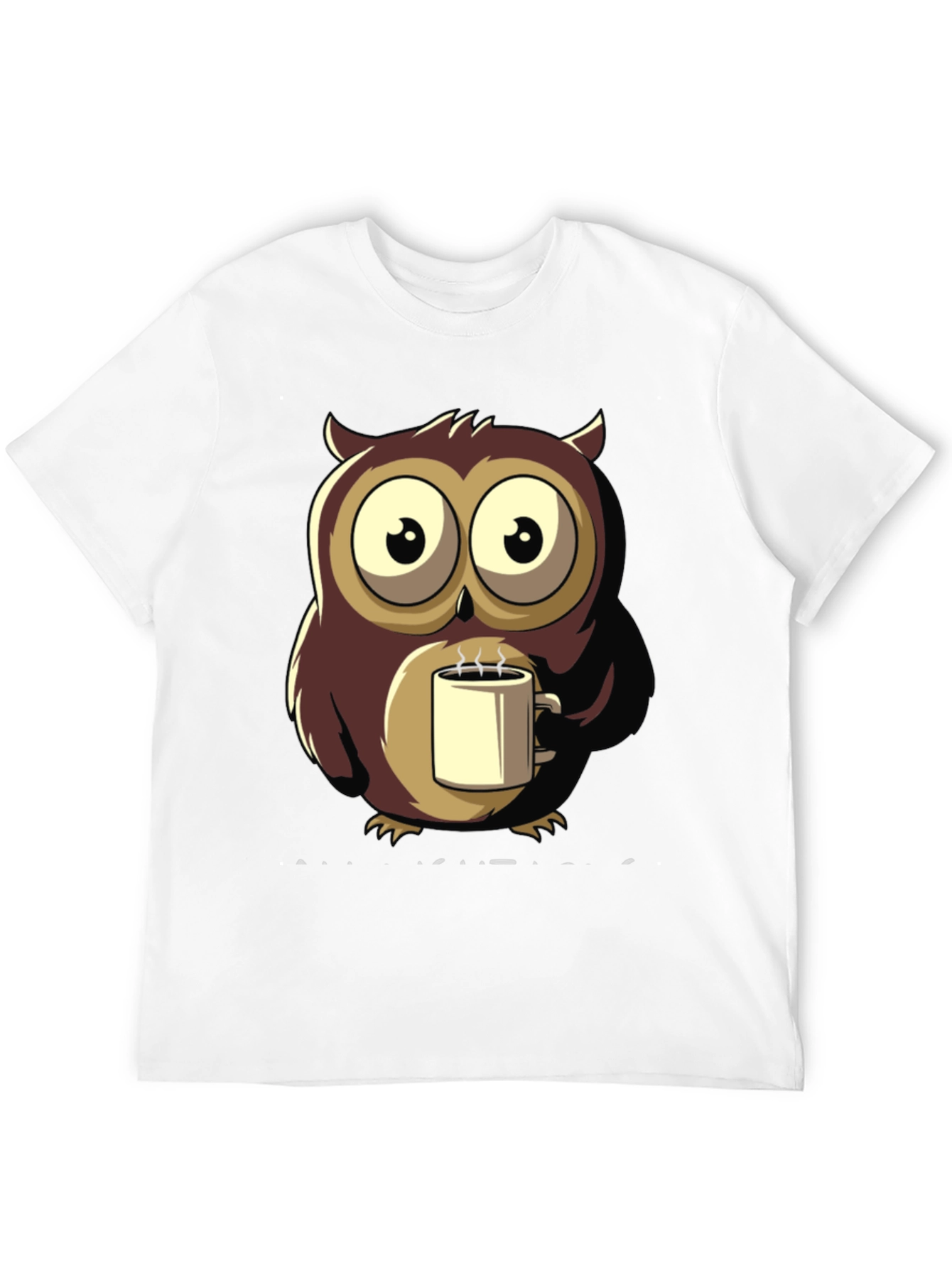 Black Owl Coffee T-Shirt - Unique Design view 12