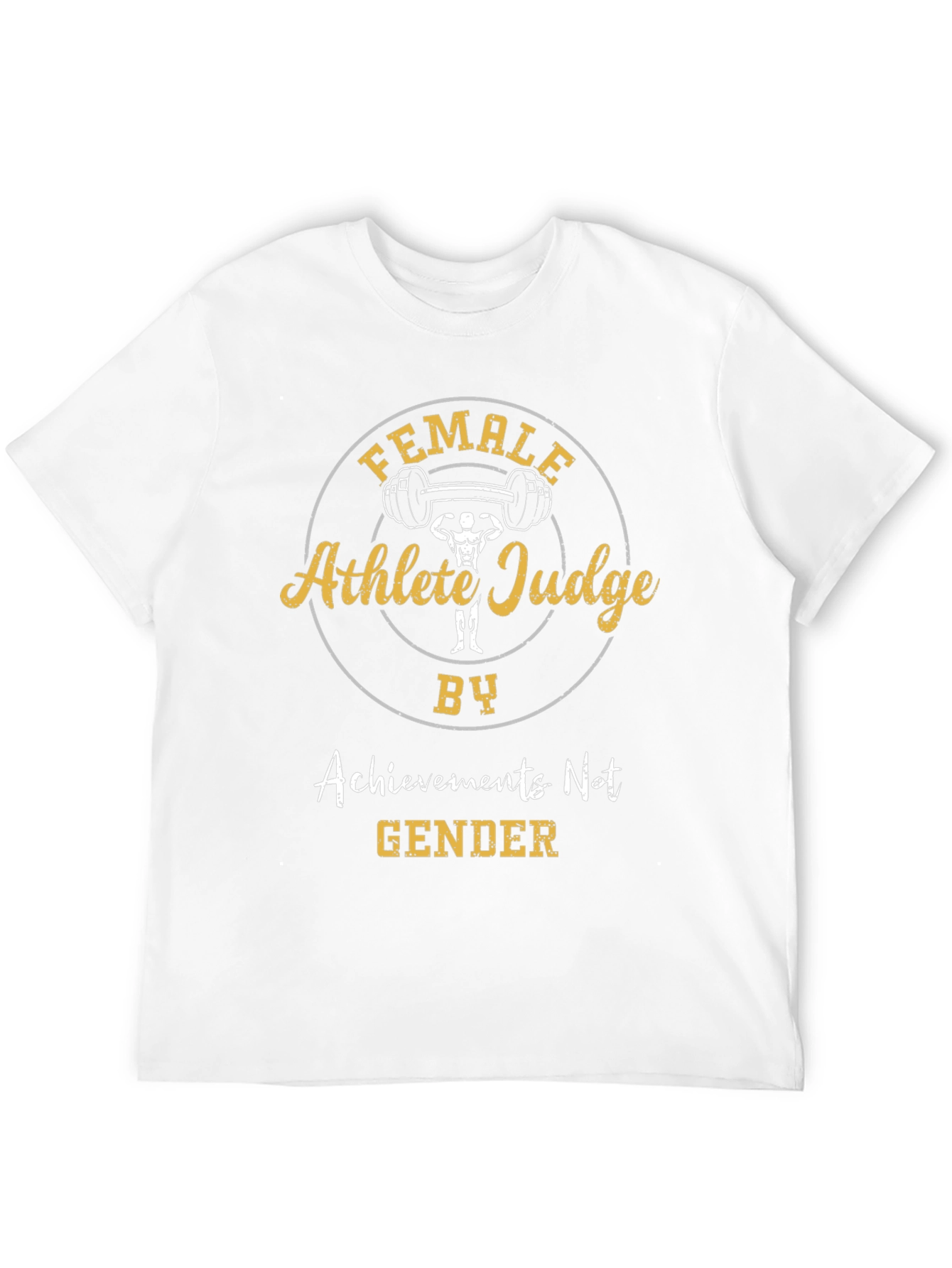 Black Female Athlete Judge T-Shirt view 12