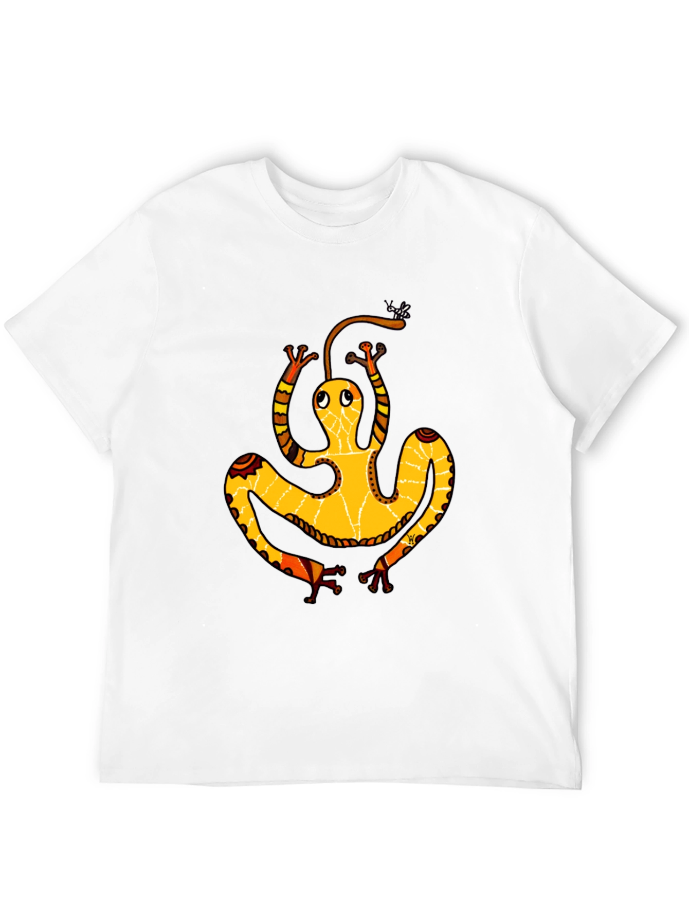 Black Funky Frog Graphic Black T-Shirt view 12