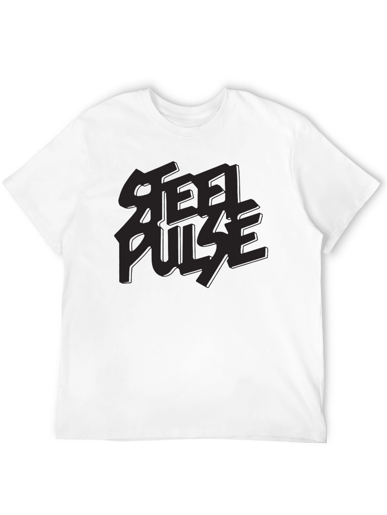 Black Steel Pulse Black Graphic Tee view 12