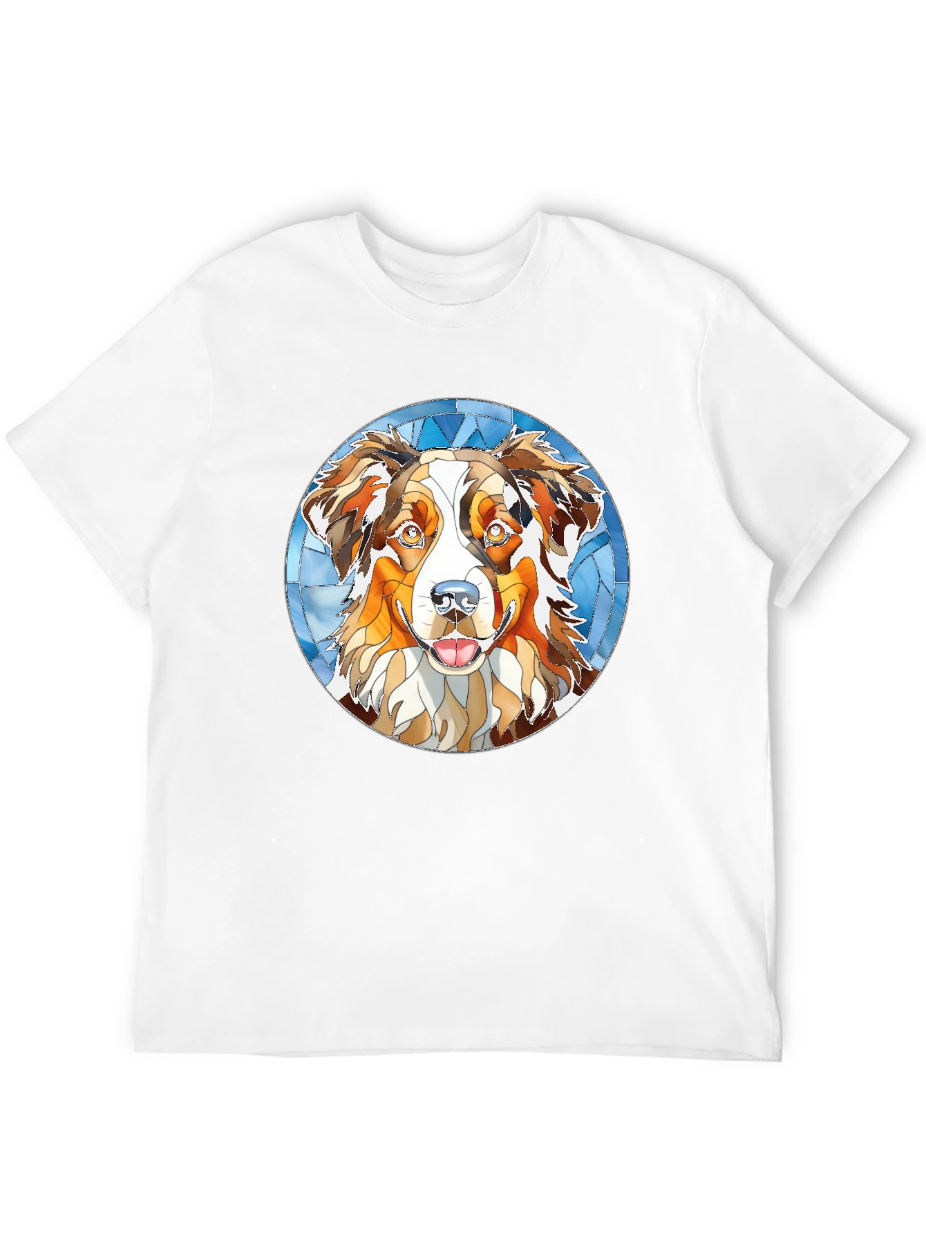 Black Dog Breed Graphic Tee - Men's Black T-Shirt view 12