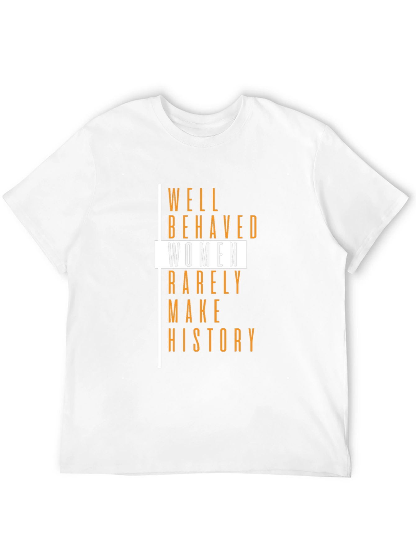 Black Well Behaved Women's Graphic Tee view 12