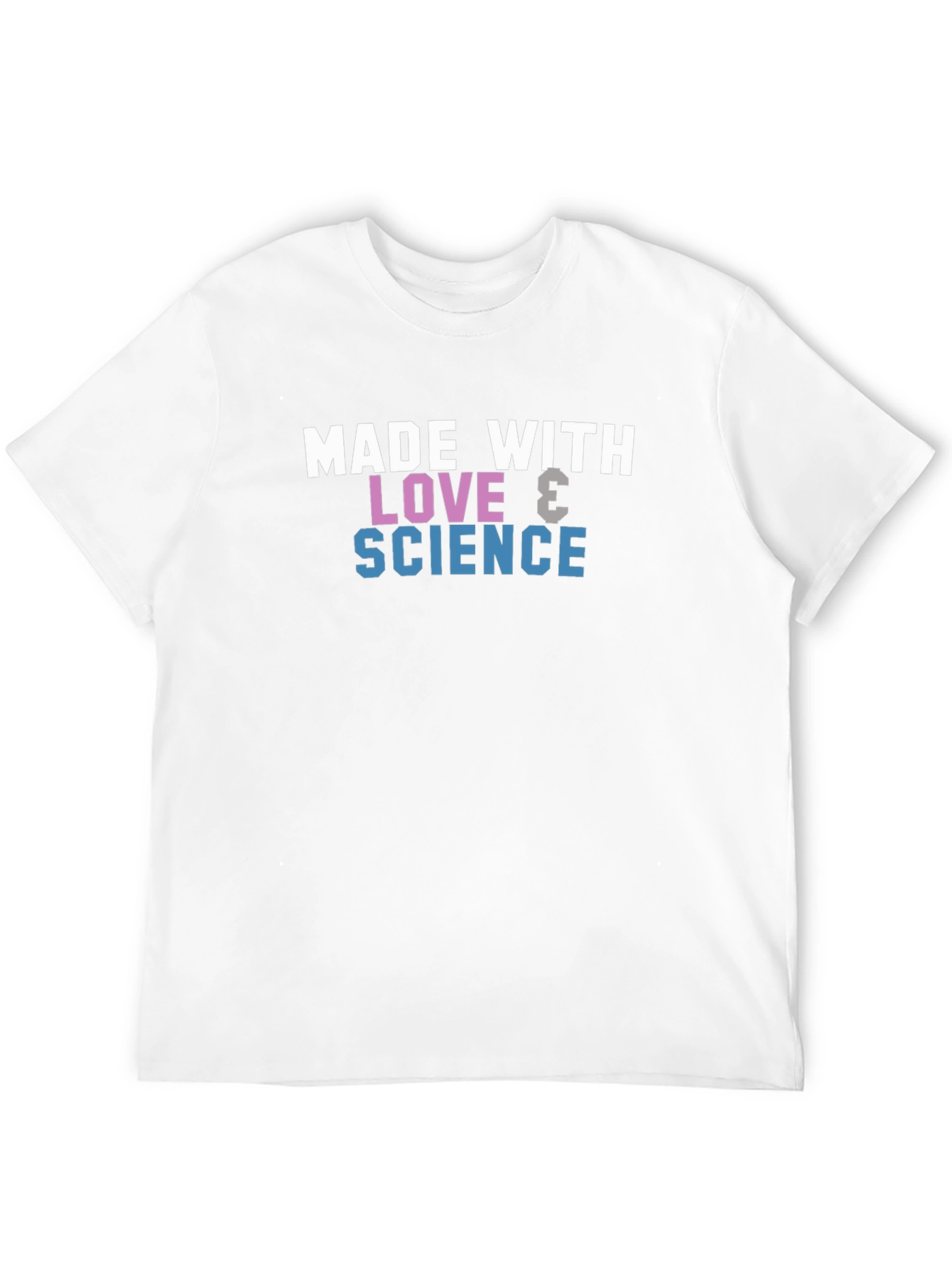 Black Love & Science Graphic Tee - Black Cotton Blend view 12