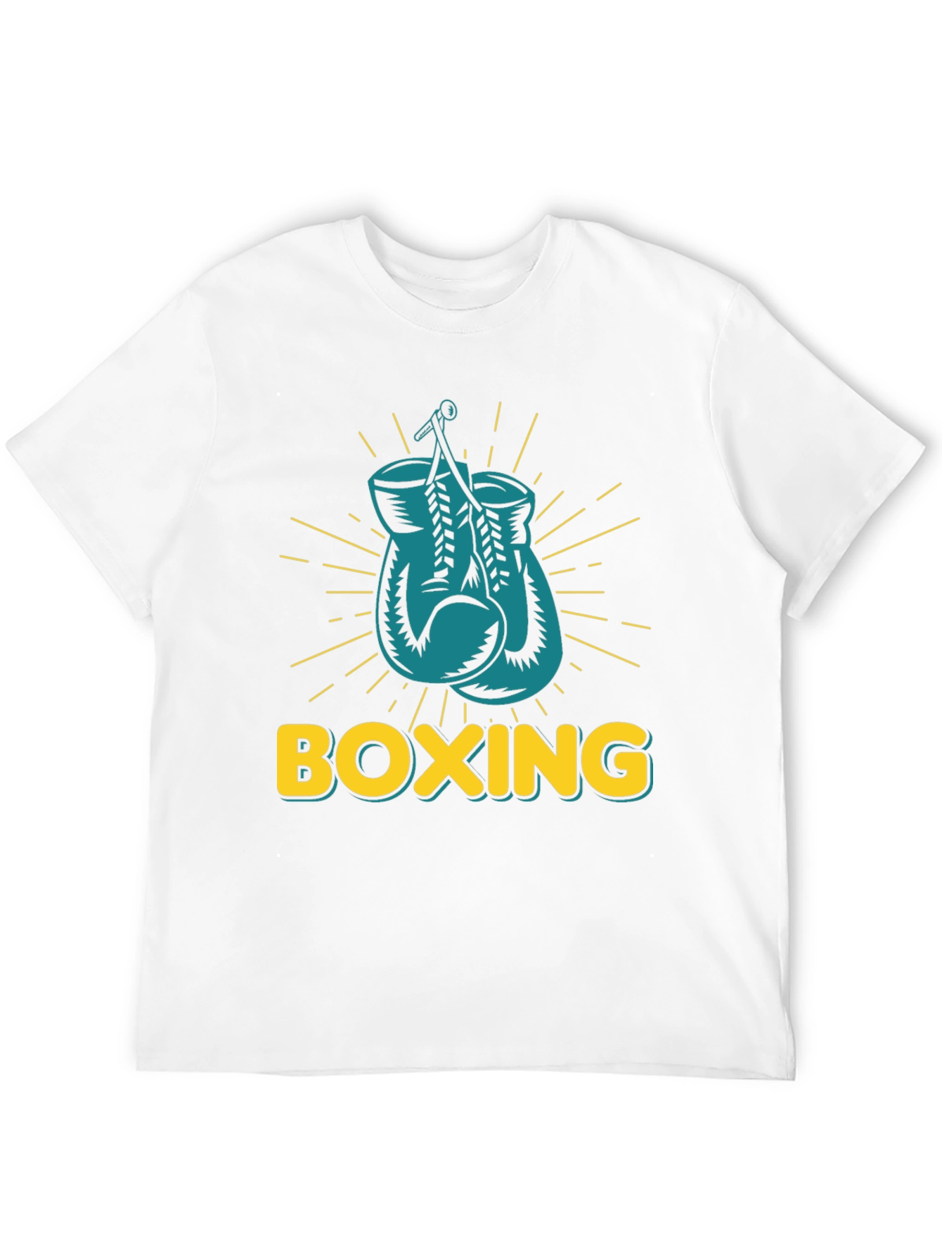 Black Boxing Gloves Graphic Tee - Punch Out Style! view 12