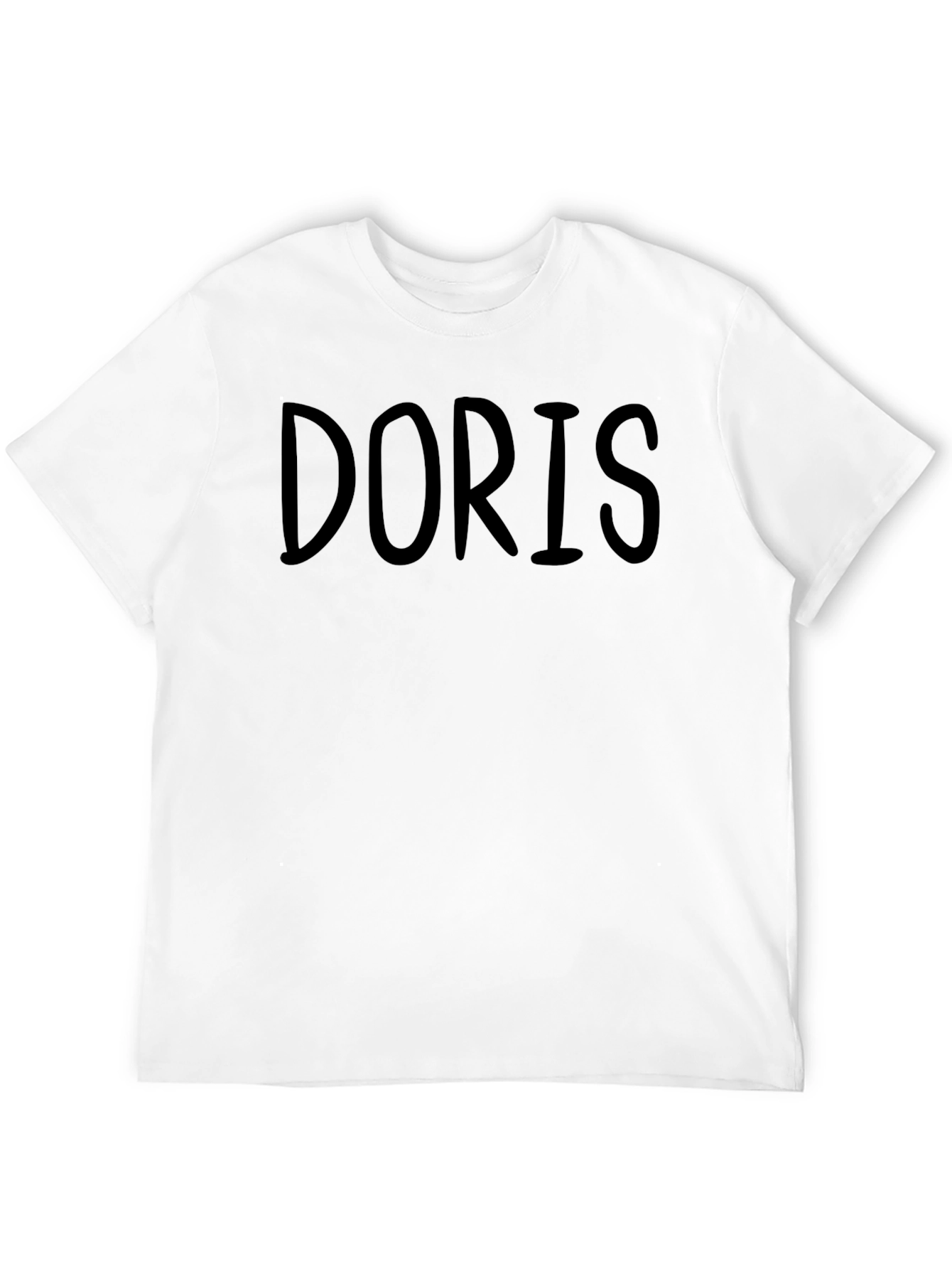 Black Doris Graphic T-Shirt - Casual Unisex Tee view 12