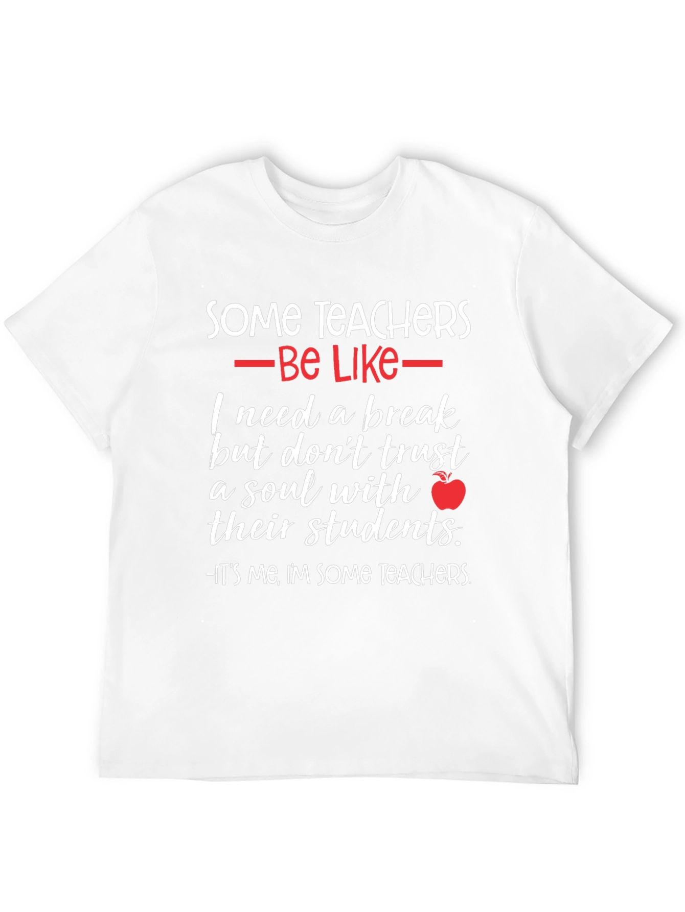 Black Some Teachers Graphic T-Shirt view 12