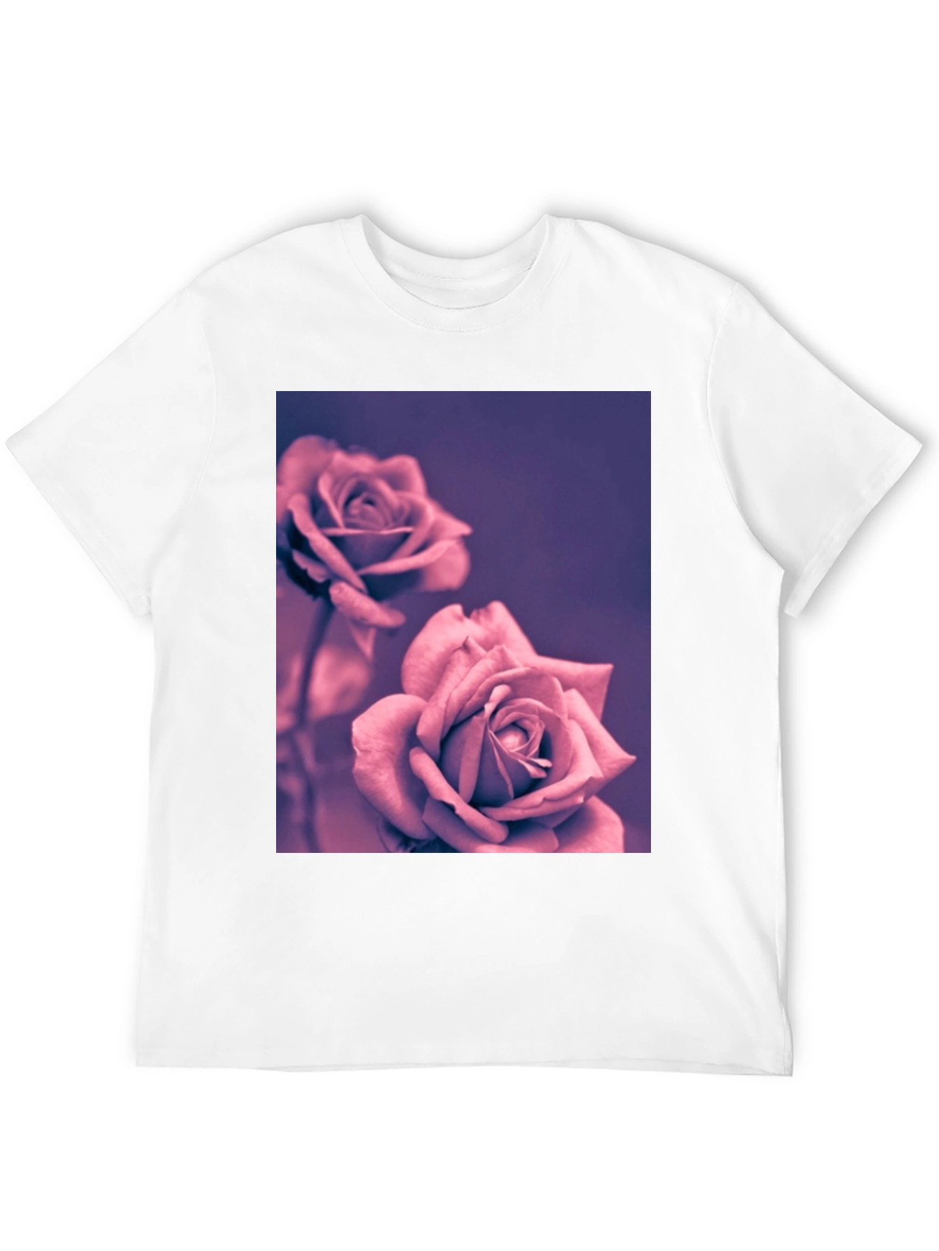 Black Rose Graphic Black T-Shirt view 12