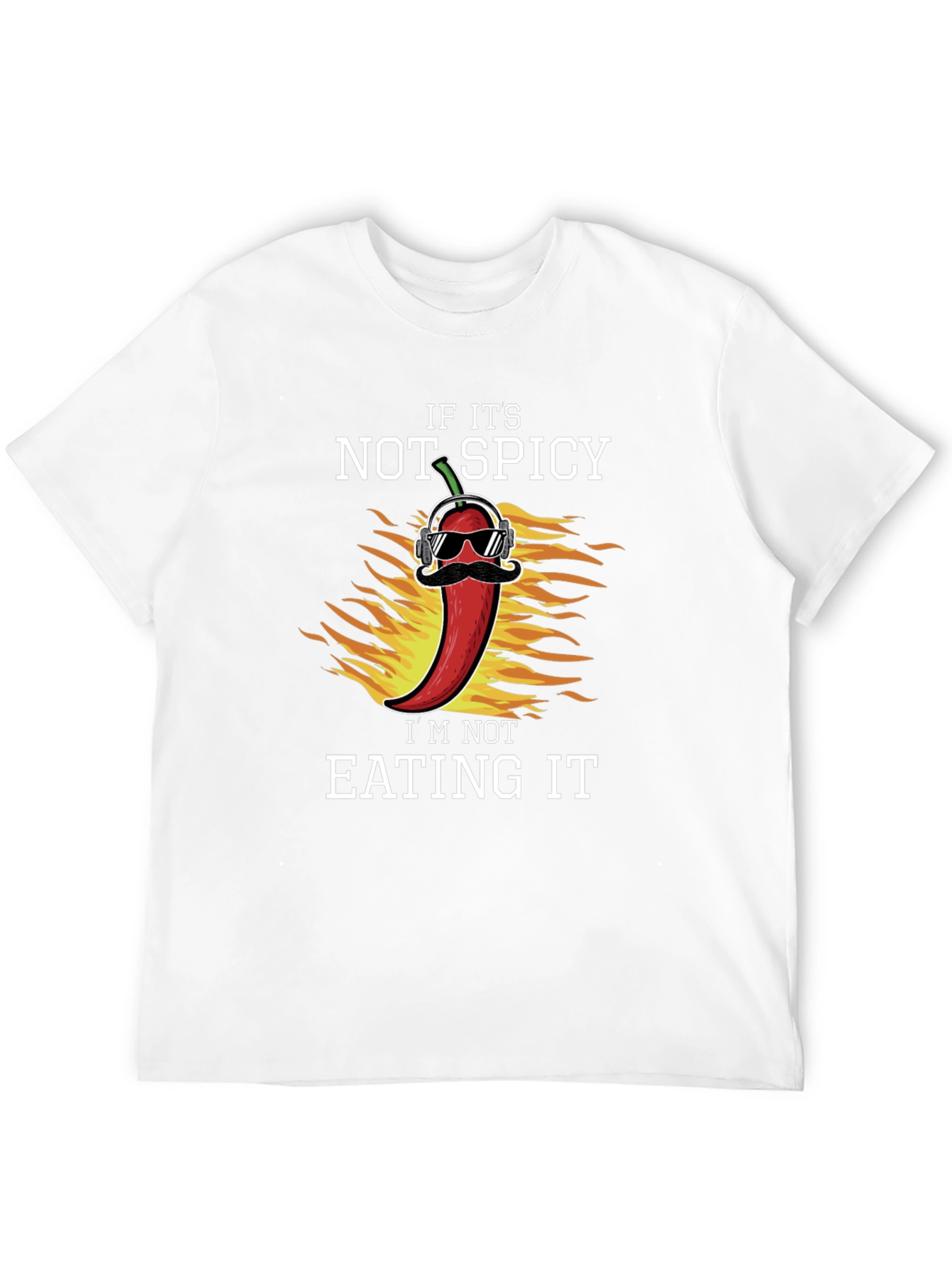 Black If It's Not Spicy T-Shirt view 12