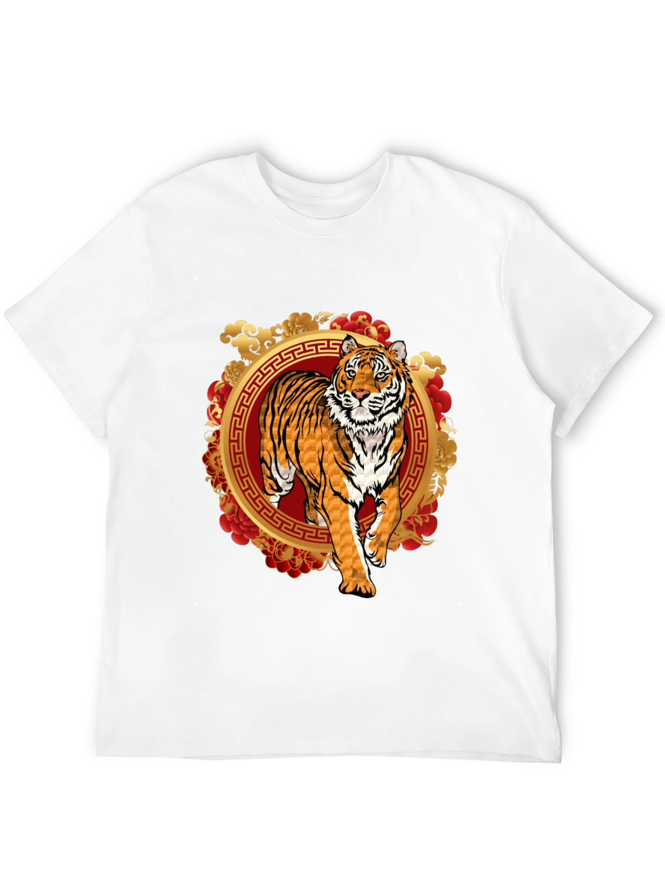Black Year of the Tiger Graphic Tee view 12
