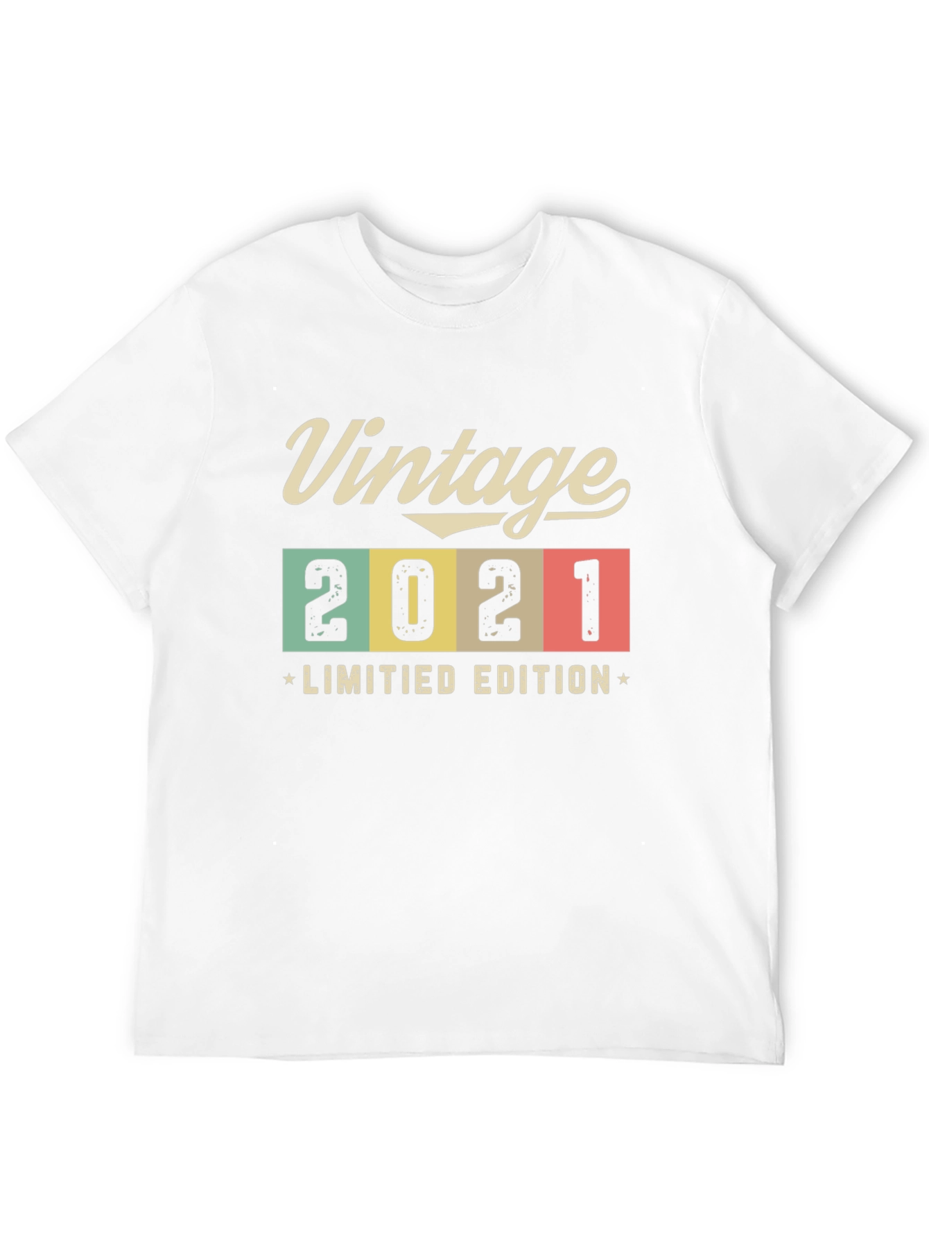 Black Vintage 2021 Limited Edition Graphic T-Shirt view 12