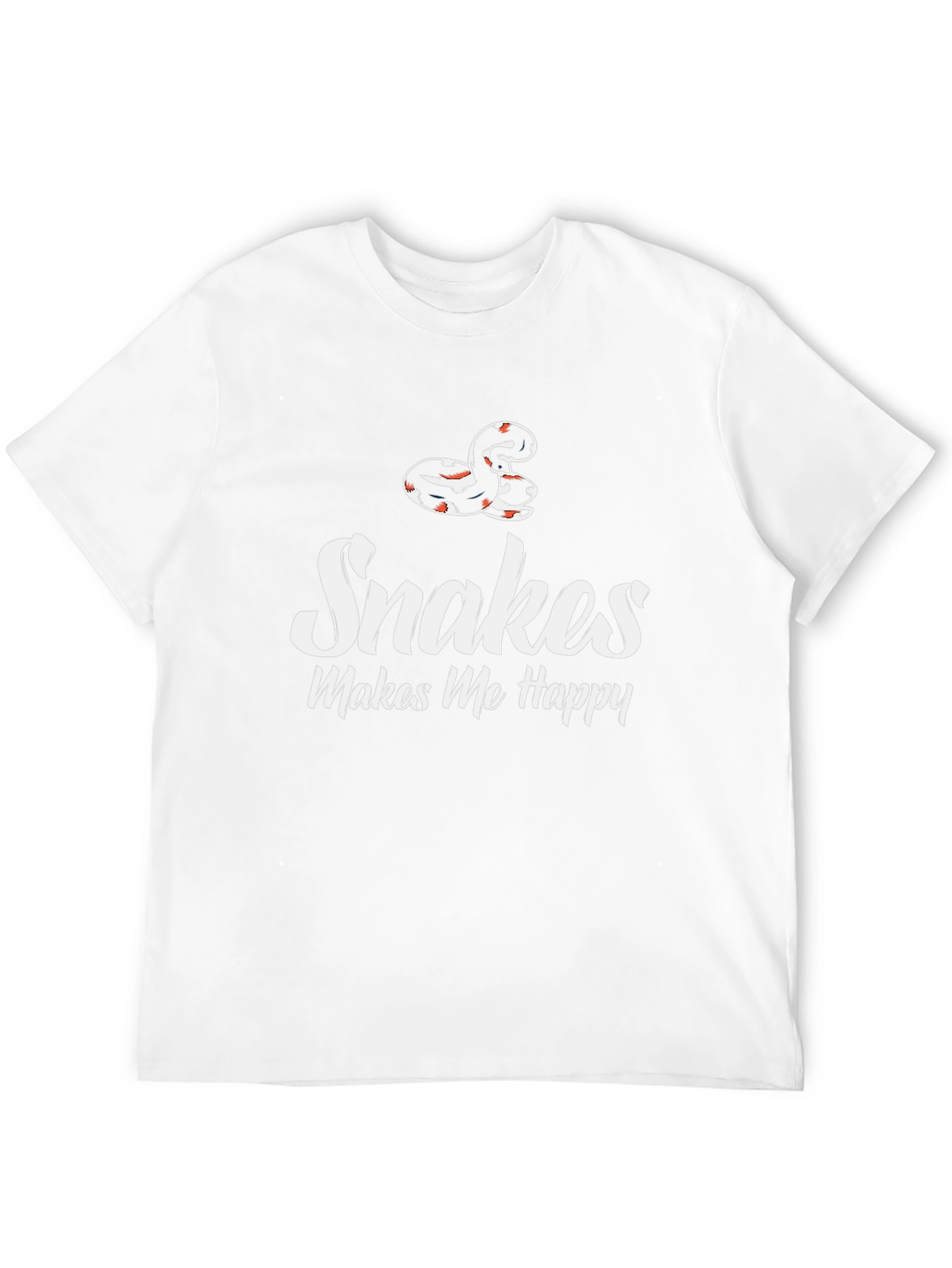 Black Snakes Make Me Happy T-Shirt view 12