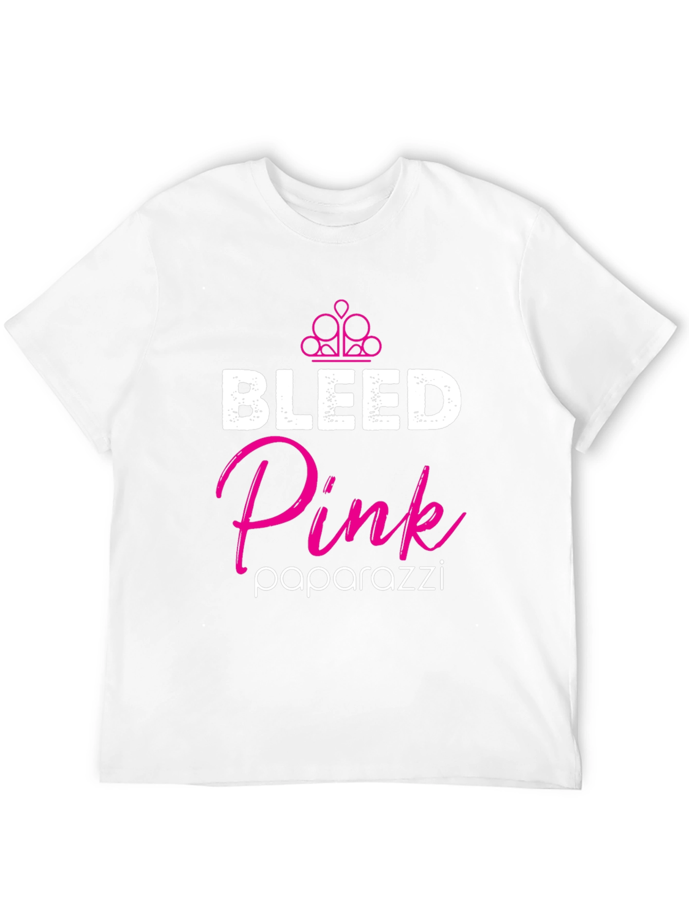 Black Bleed Pink Paparazzi T-Shirt view 12