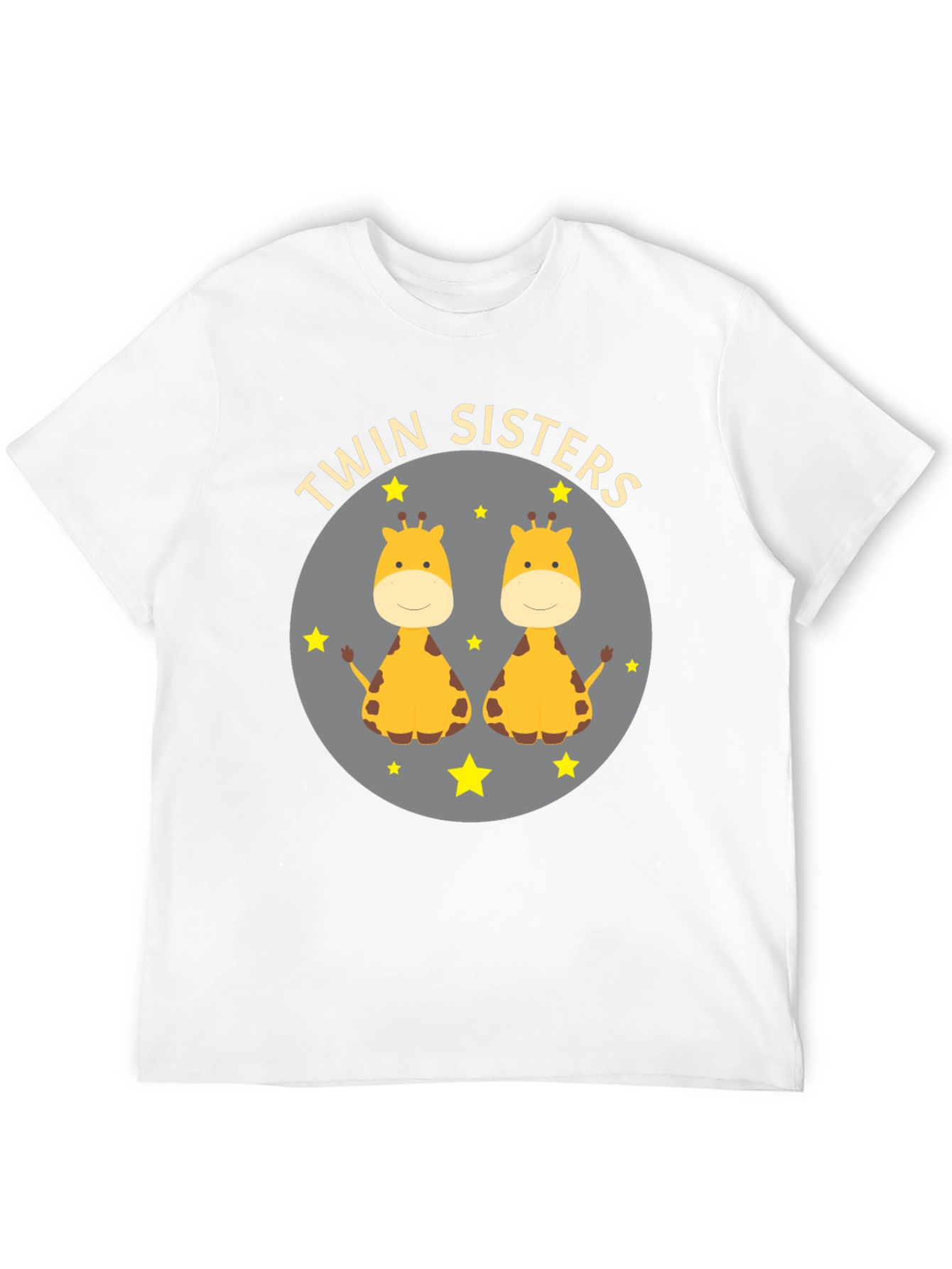 Black Twin Sisters Giraffe Graphic Tee view 12