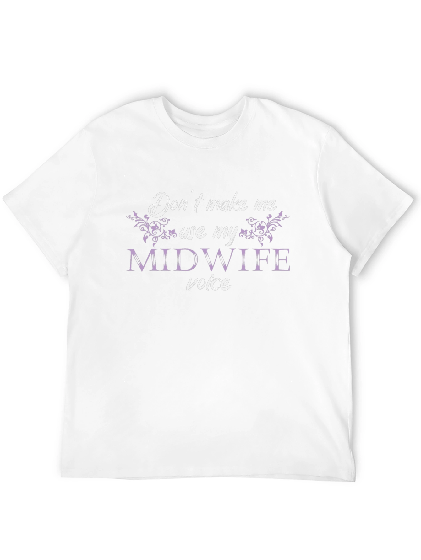 Black Don't Make Me Use My Midwife Voice T-Shirt view 12