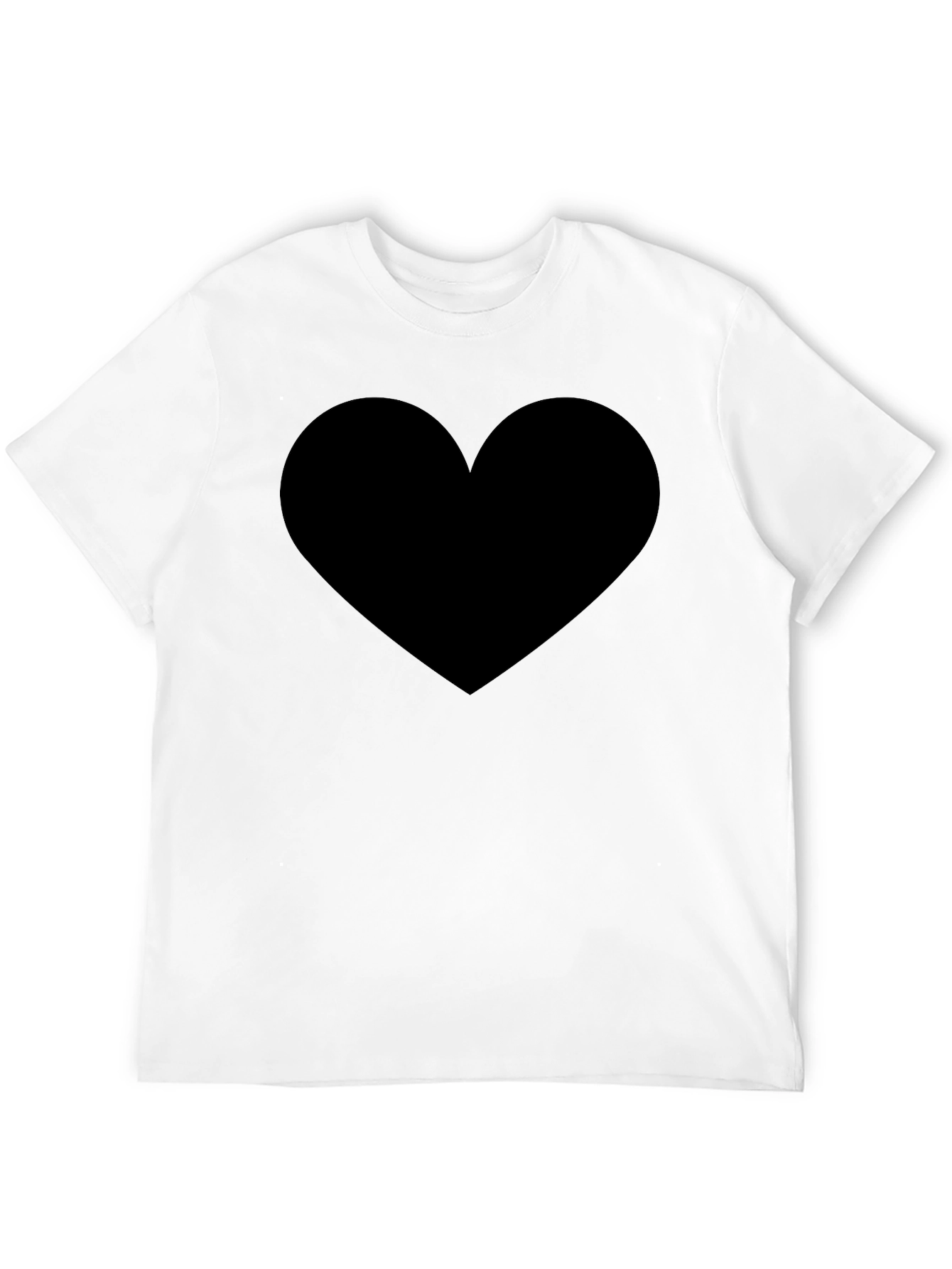 Black Black Heart Graphic T-Shirt view 12