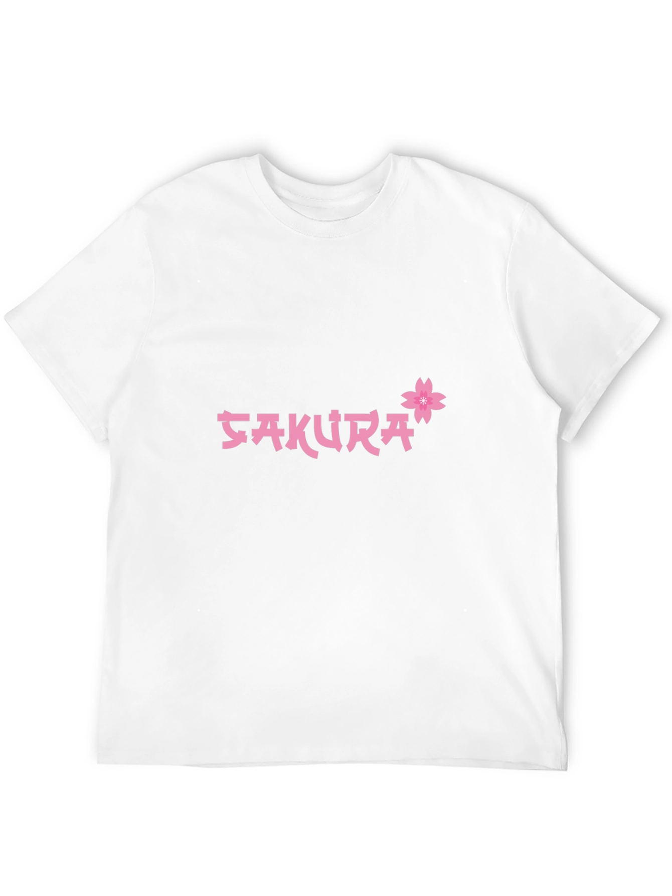 Black Sakura Cherry Blossom Graphic T-Shirt view 12