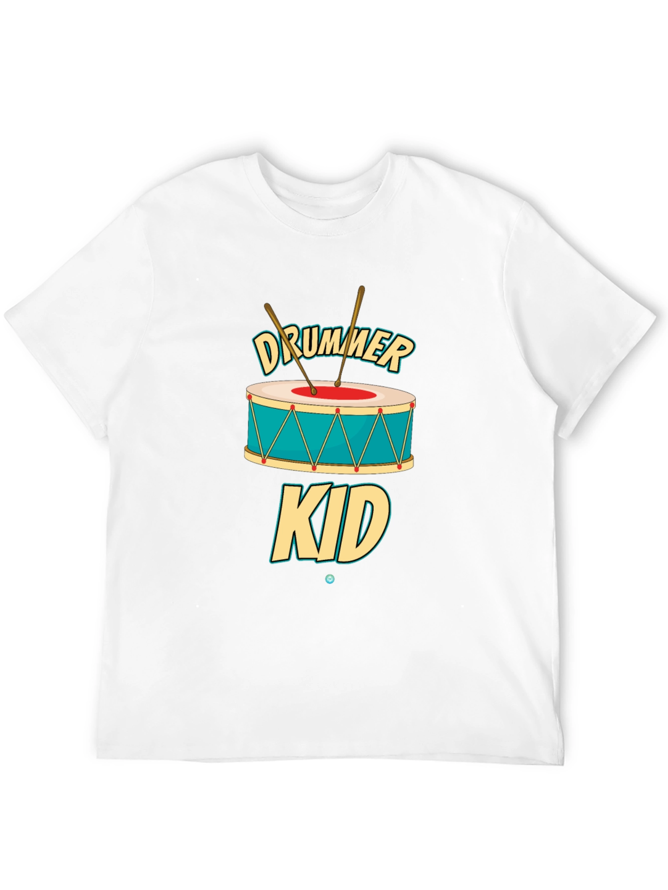 Black Drummer Kid Graphic T-Shirt - Music Lover Tee view 12