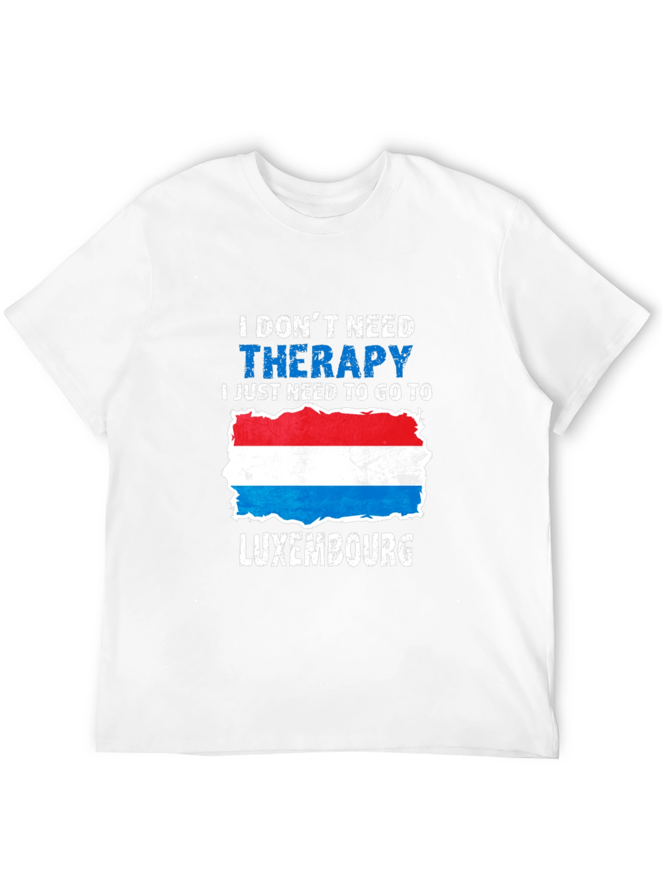 Black Luxembourg Therapy T-Shirt - Travel Souvenir view 12