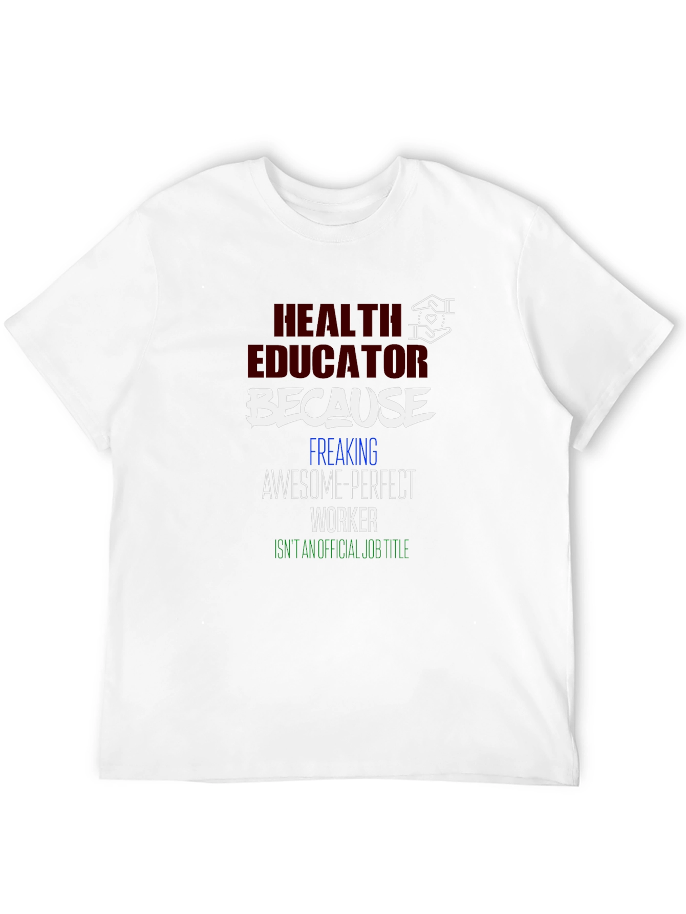 Black Health Educator Novelty Graphic Tee view 12