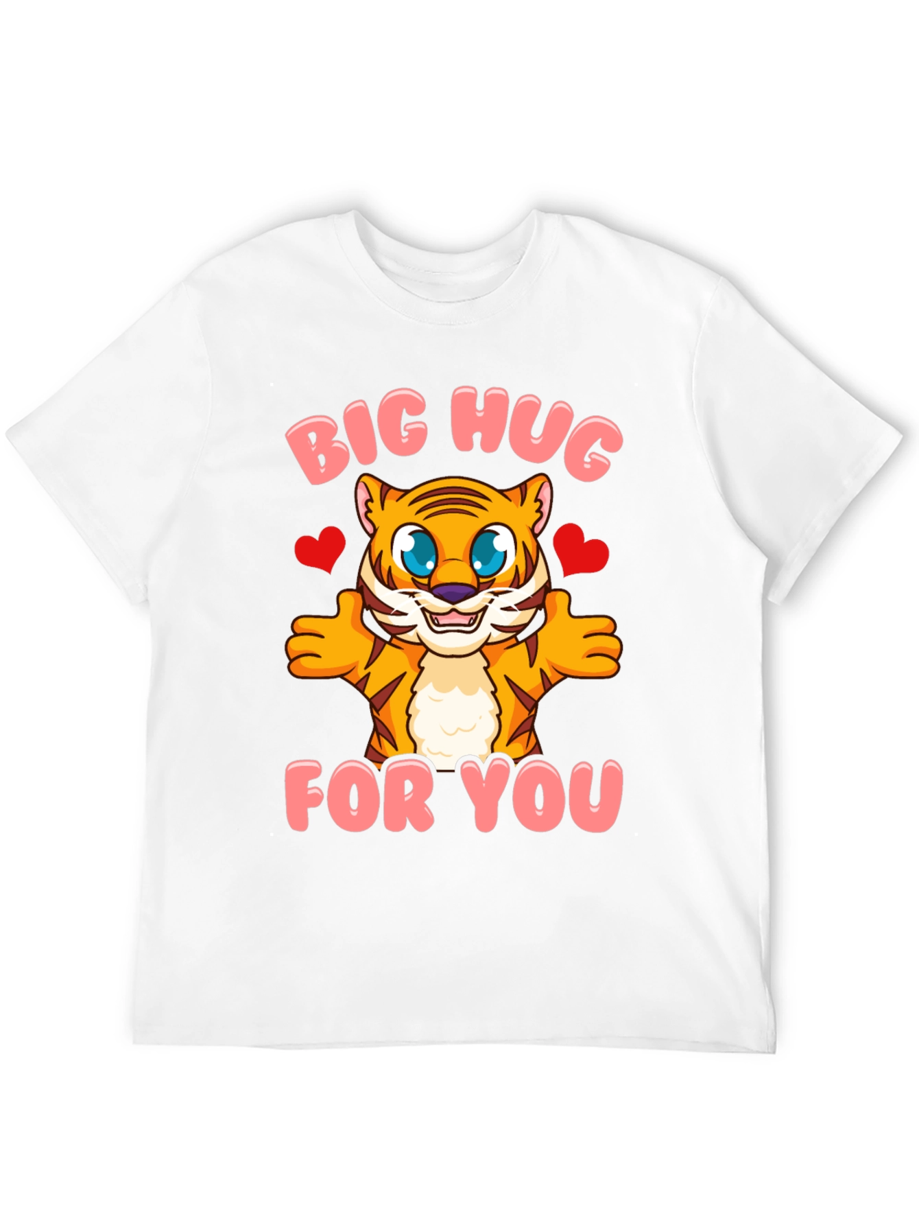 Black Big Hug Tiger Graphic Tee - Black view 12
