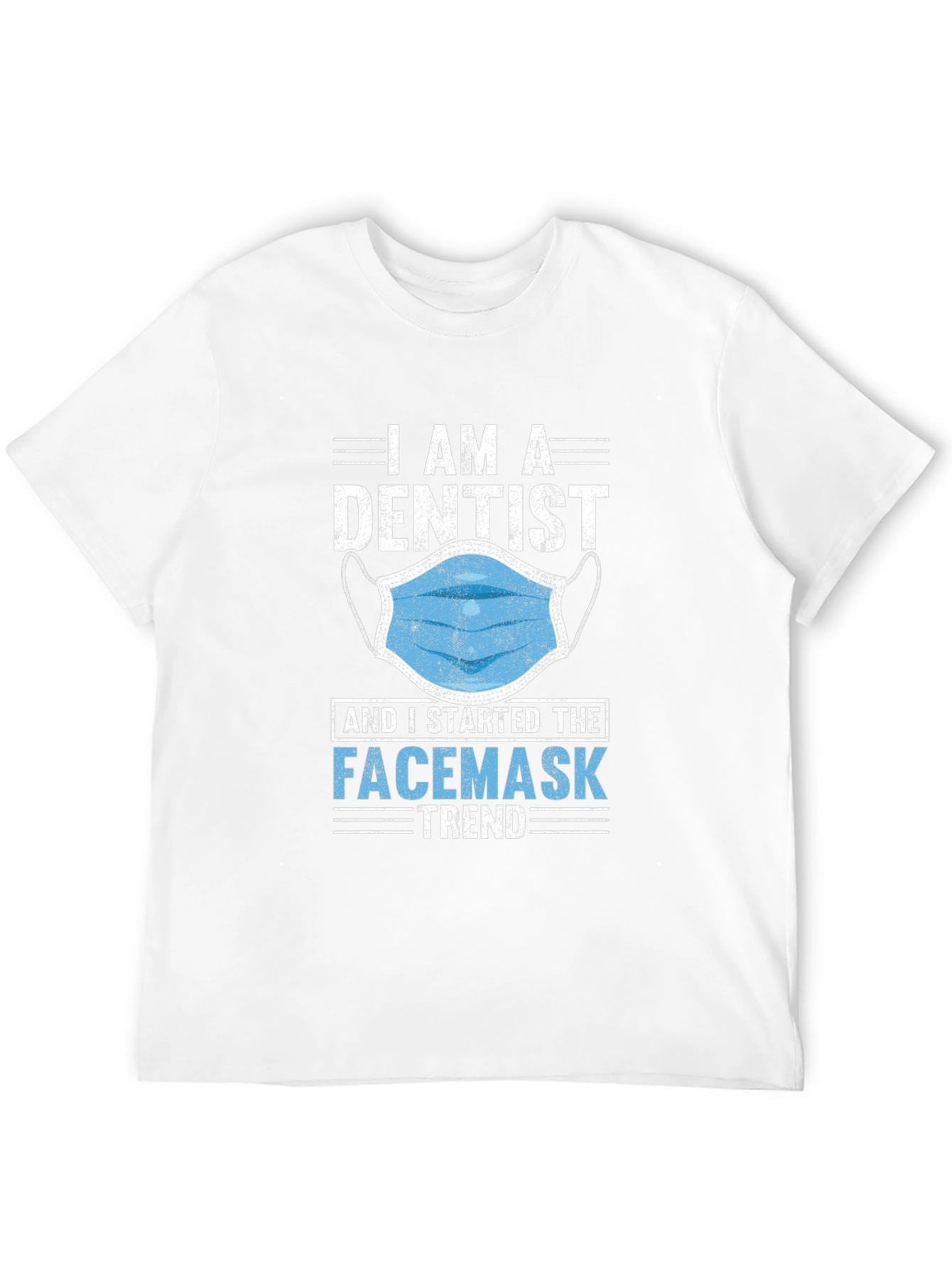 Black Dentist Facemask Trend T-Shirt view 12