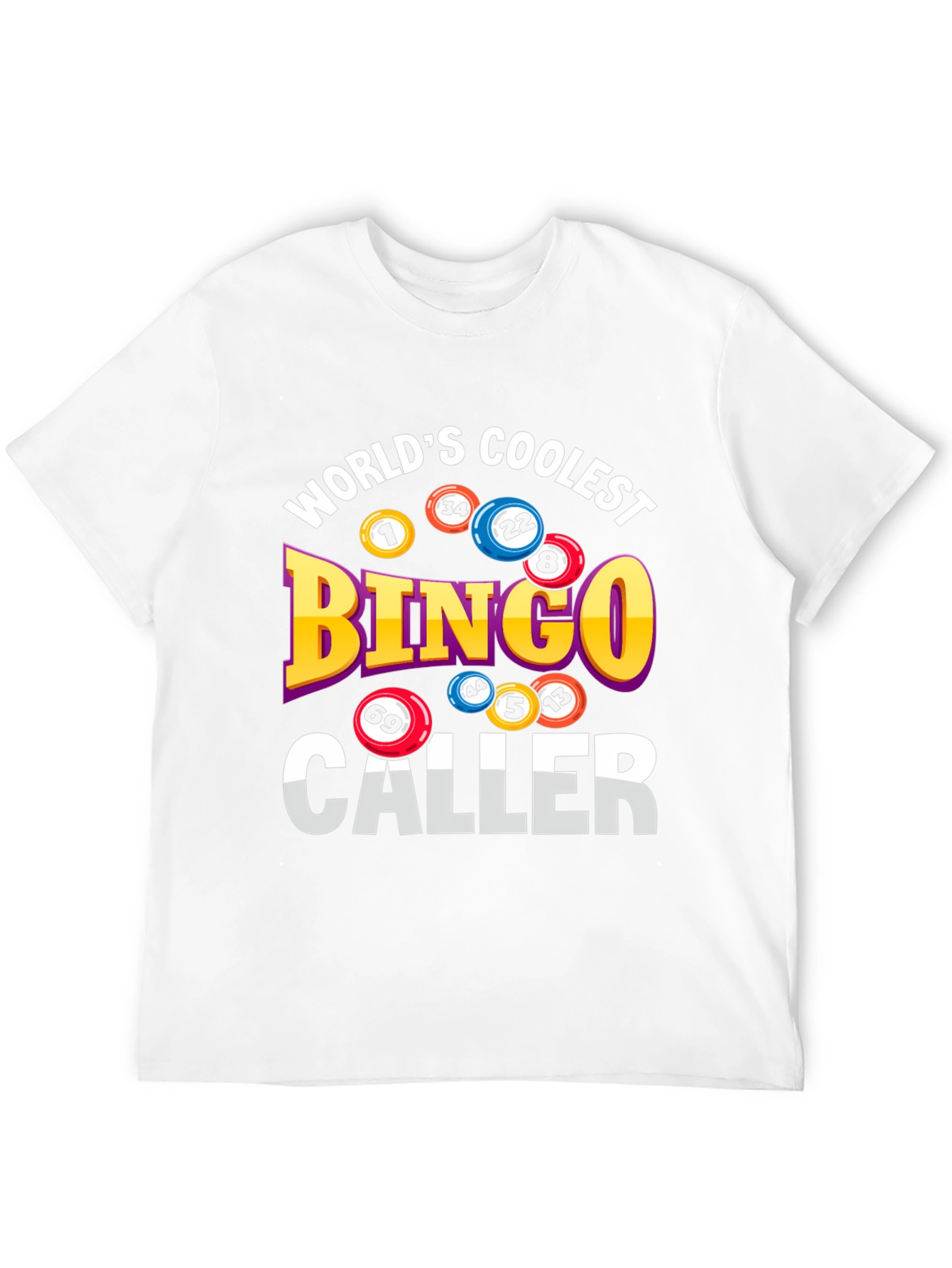 Black World's Coolest Bingo Caller Graphic Tee view 12