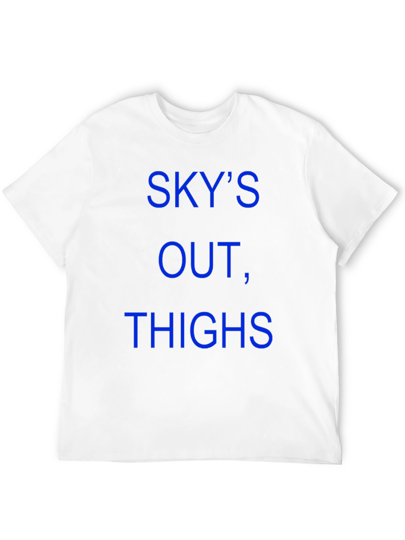 Black Sky's Out Thighs Out T-Shirt view 12