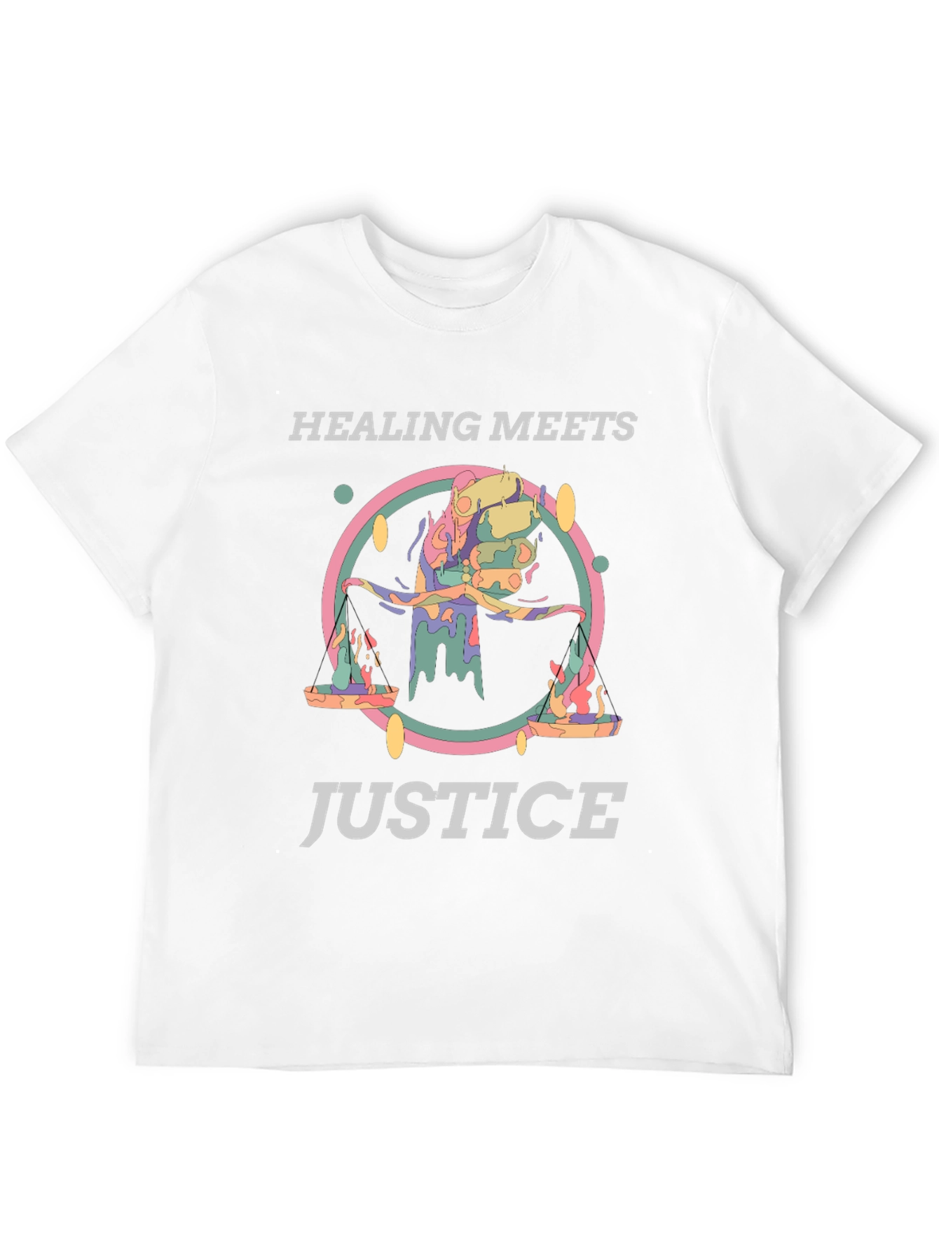 Healing Meets Justice Graphic Tee - Unisex - 12