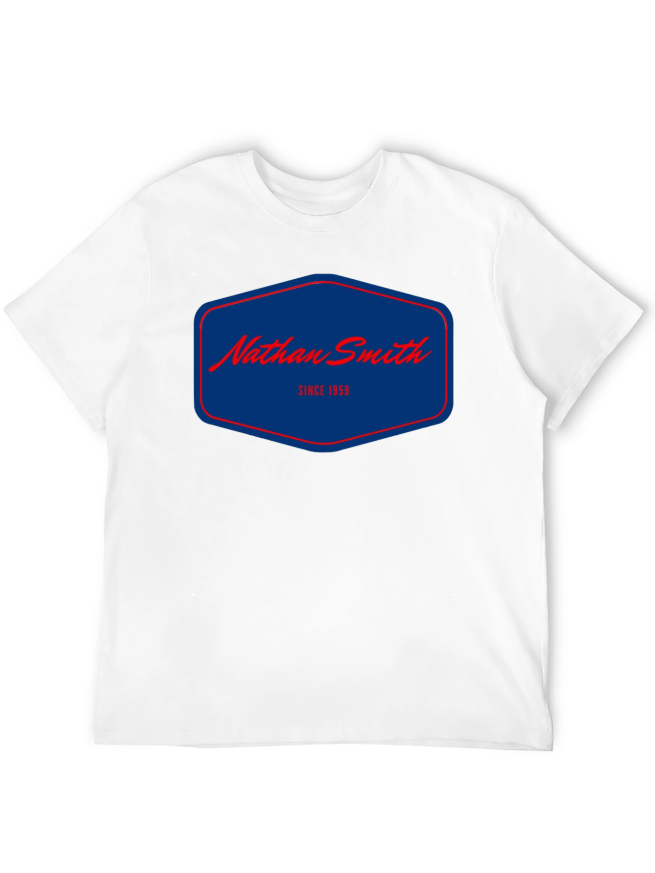 Black Nathan Smith Since 1959 Black T-Shirt view 12